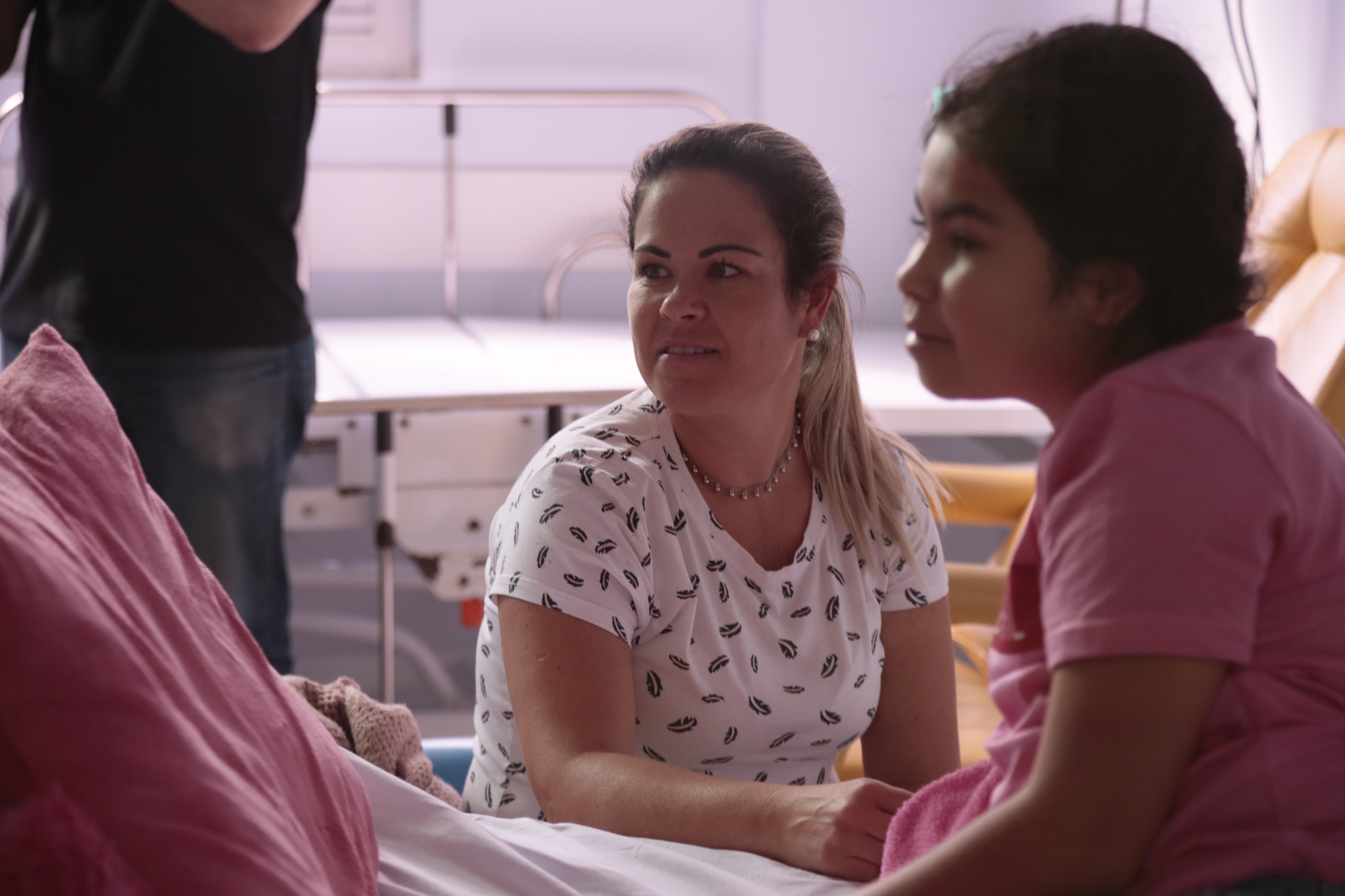 Coral da Alesc Canta para Crianças no Hospital Infantil.