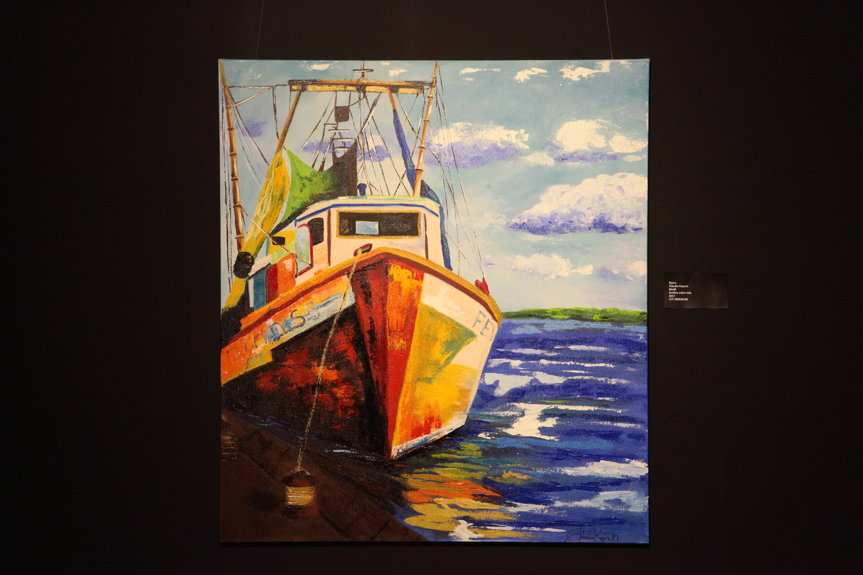 Exposição Praias e Seus Encantos - Cláudia Kopsch