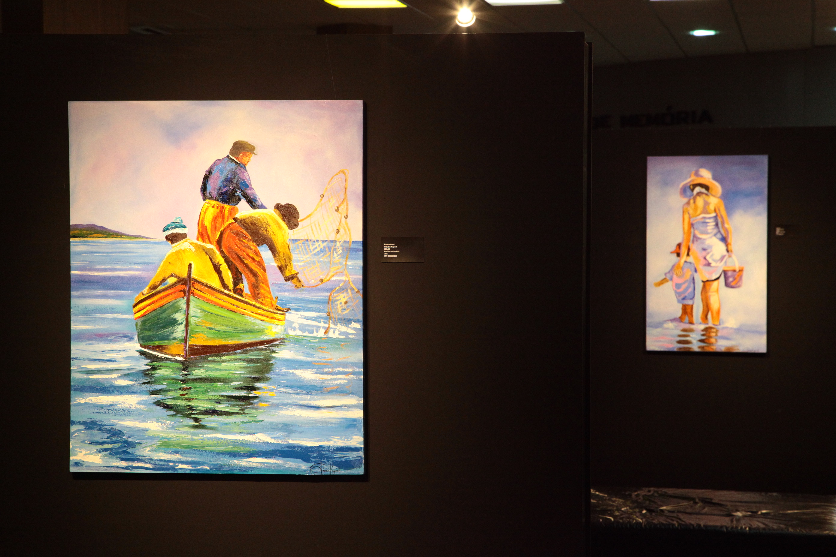 Exposição Praias e Seus Encantos - Cláudia Kopsch