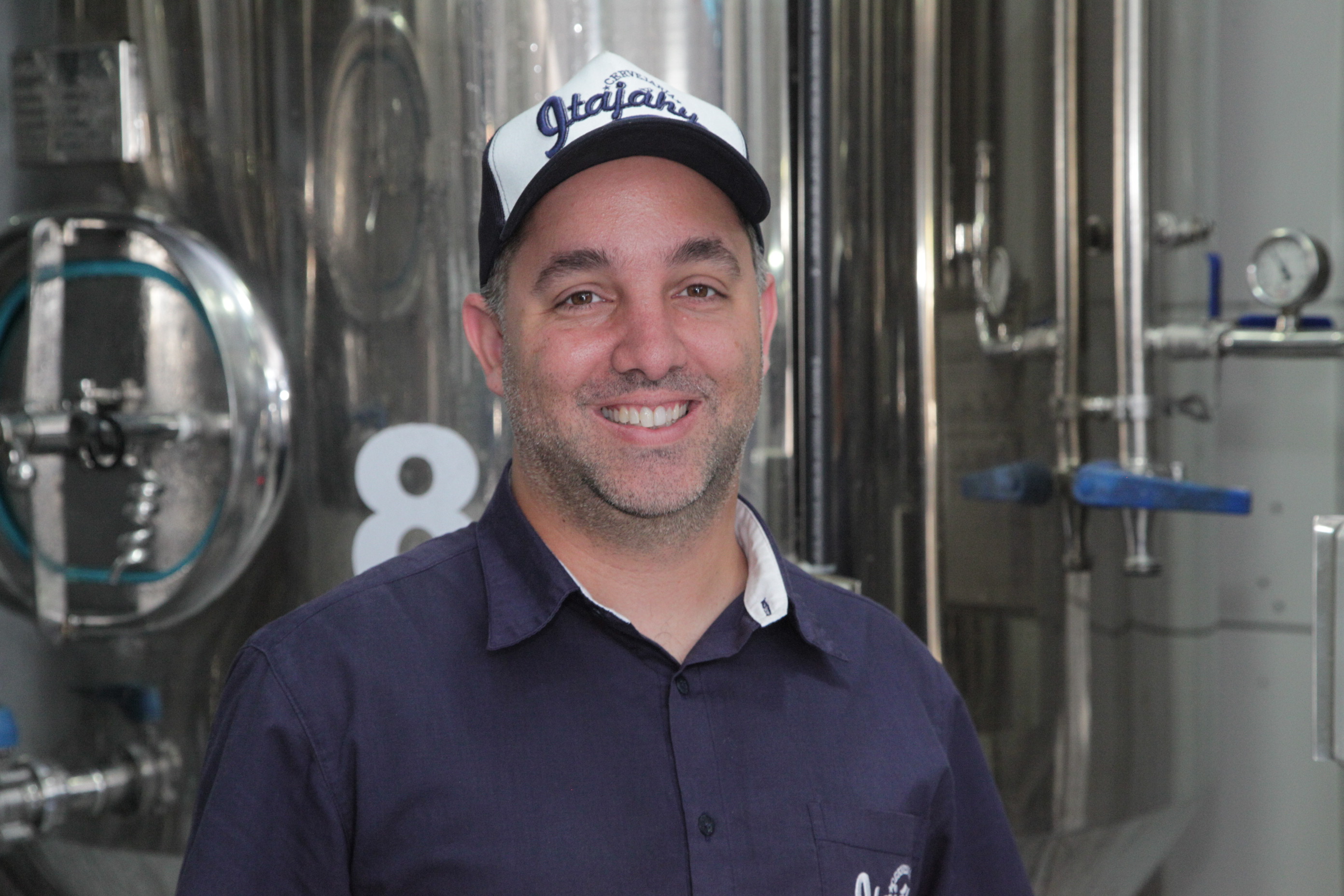 Cerveja Artesanal em Santa Catarina - Alexandre Mello, proprietário da Cervejaria Itajahy (foto: Solon Soares)