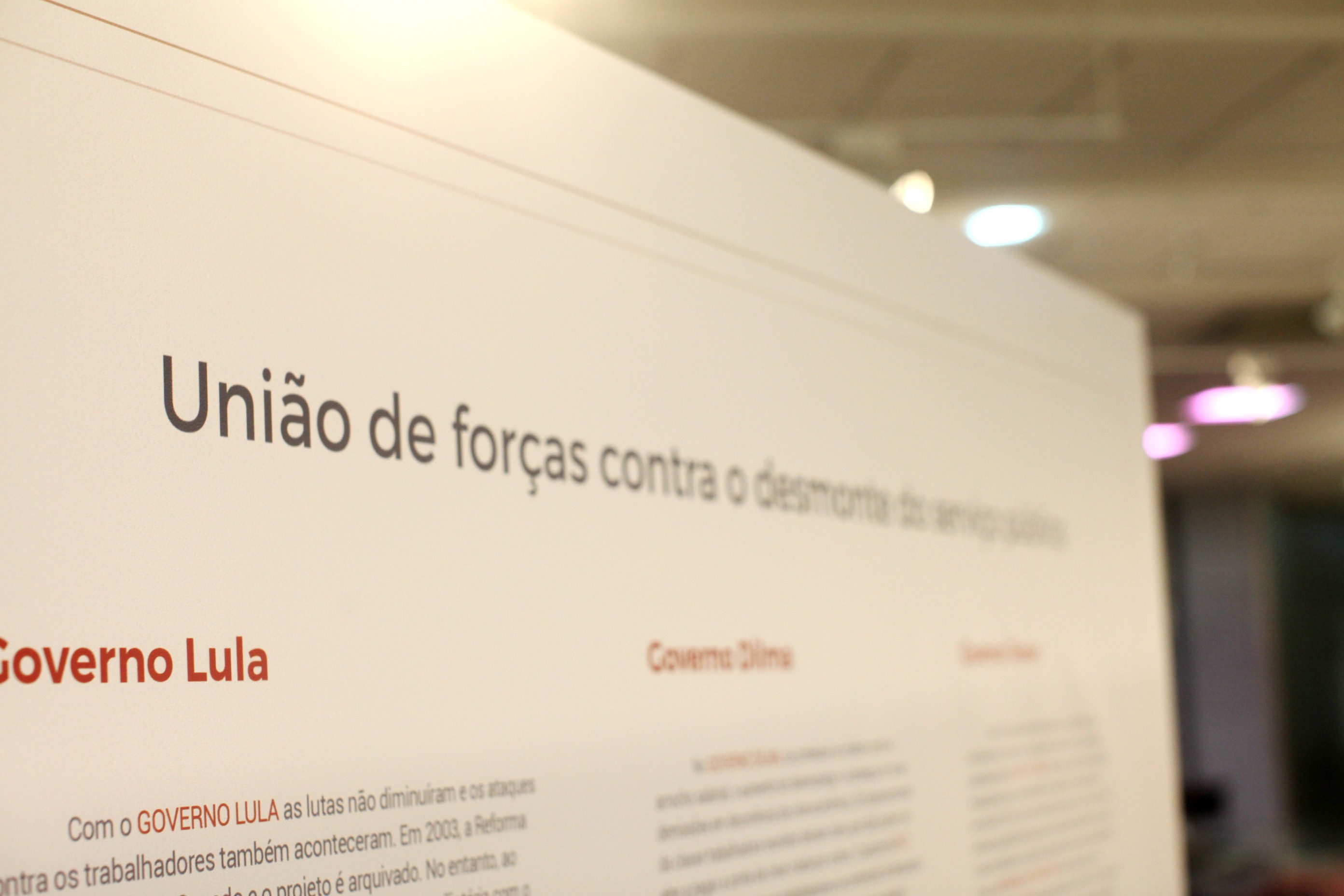 Exposição 30 anos SINDALESC