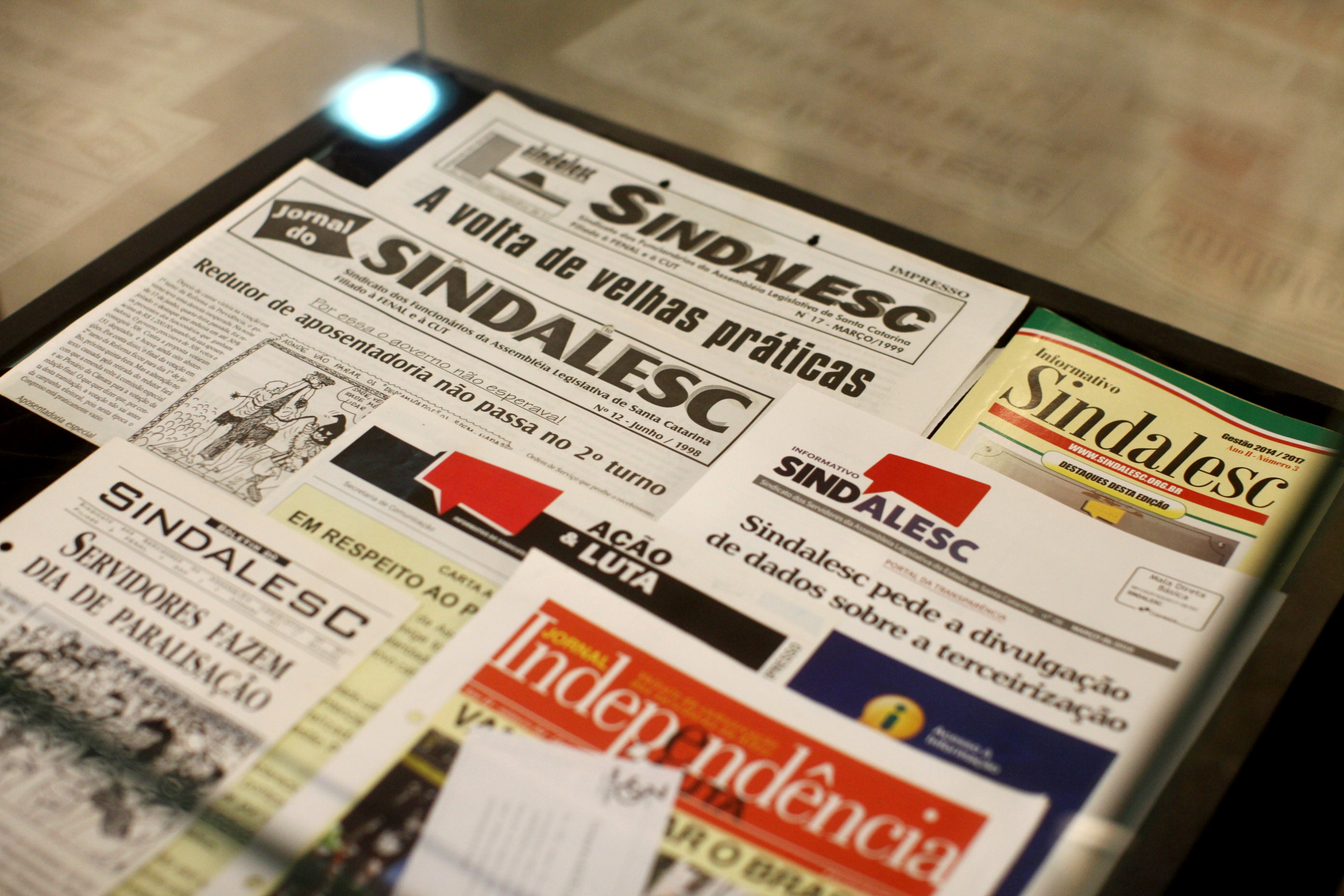 Exposição 30 anos SINDALESC