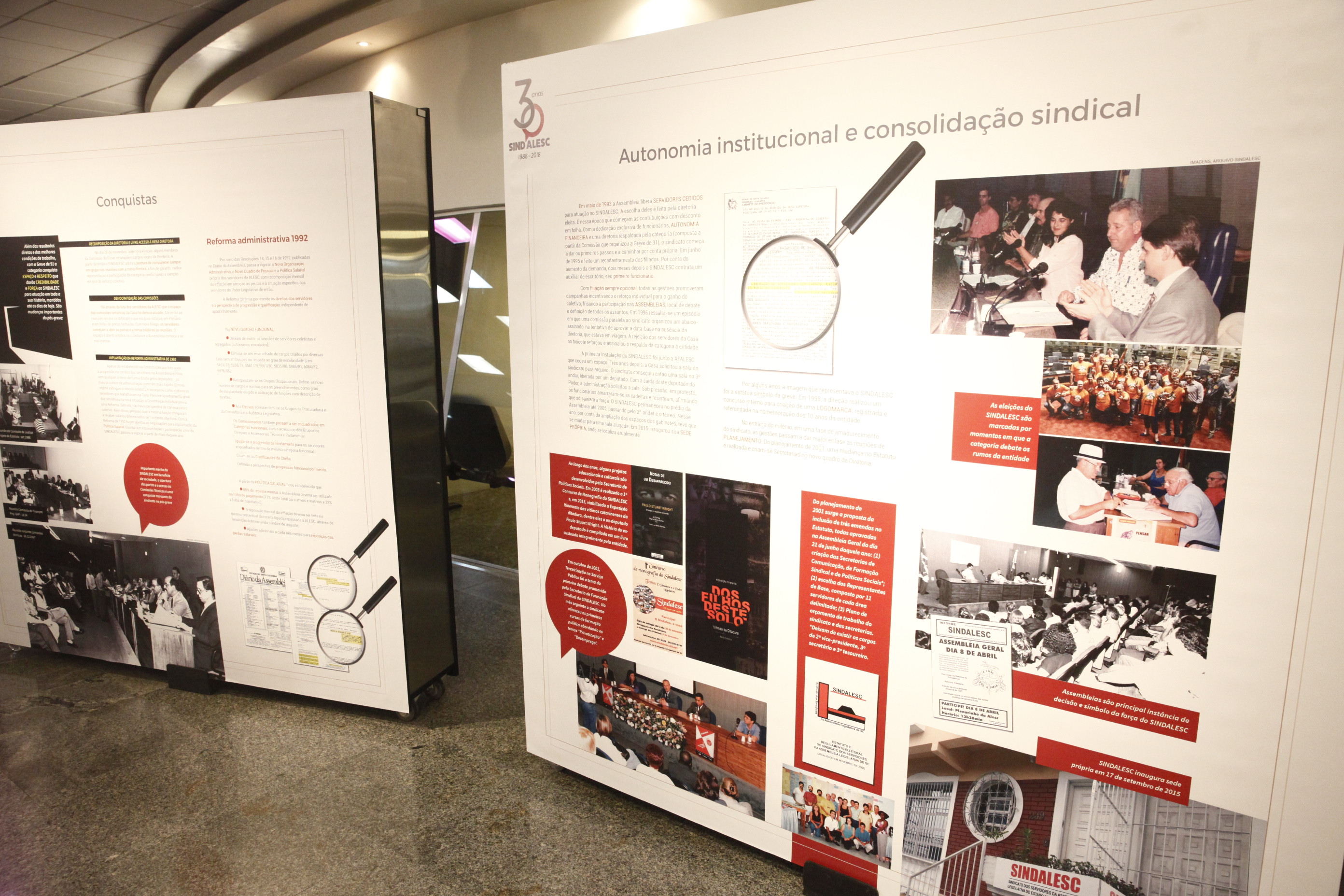 30 Anos de fundação do Sindalesc.