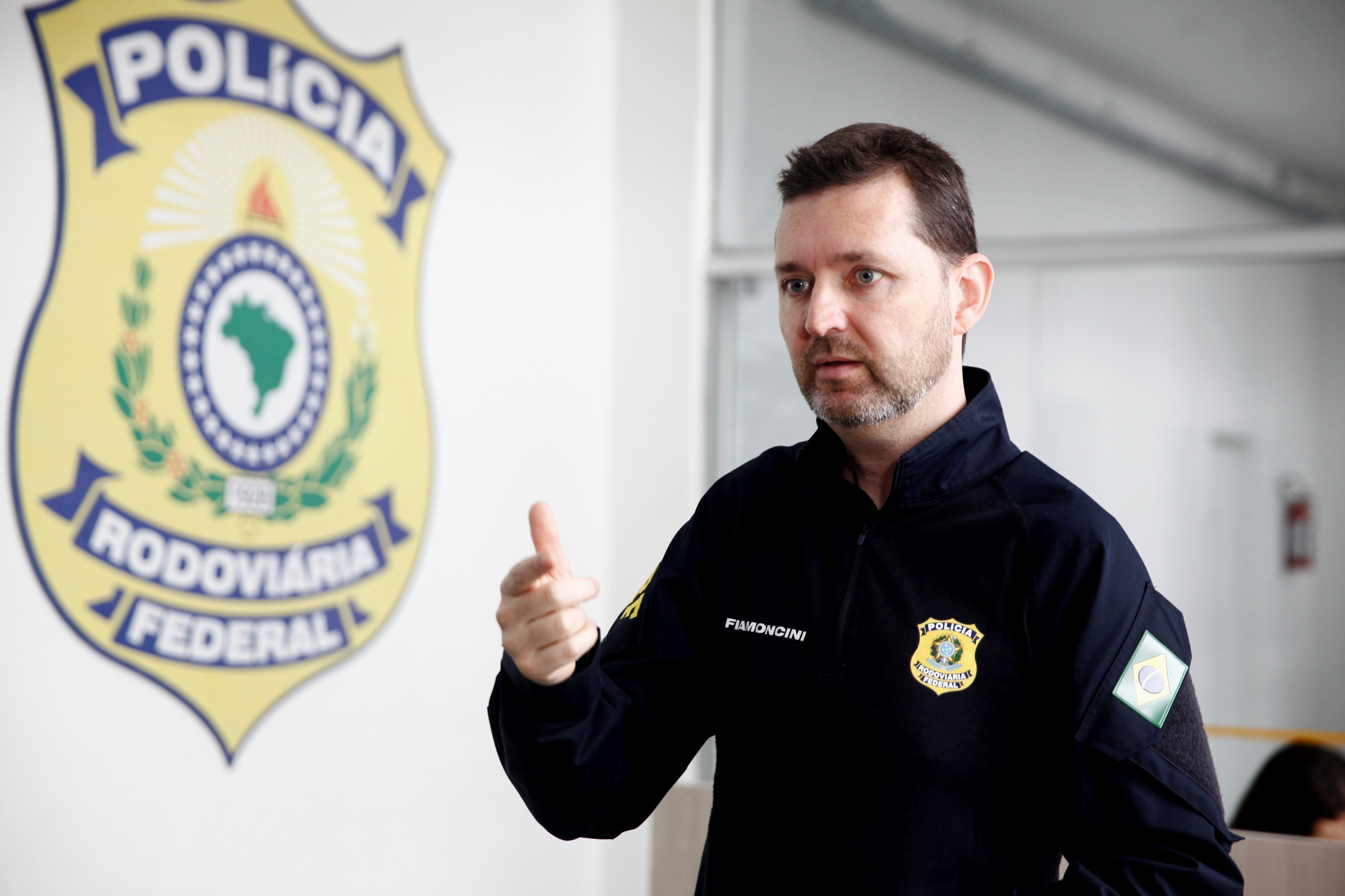 Adriano Fiamoncini, agente da PRF