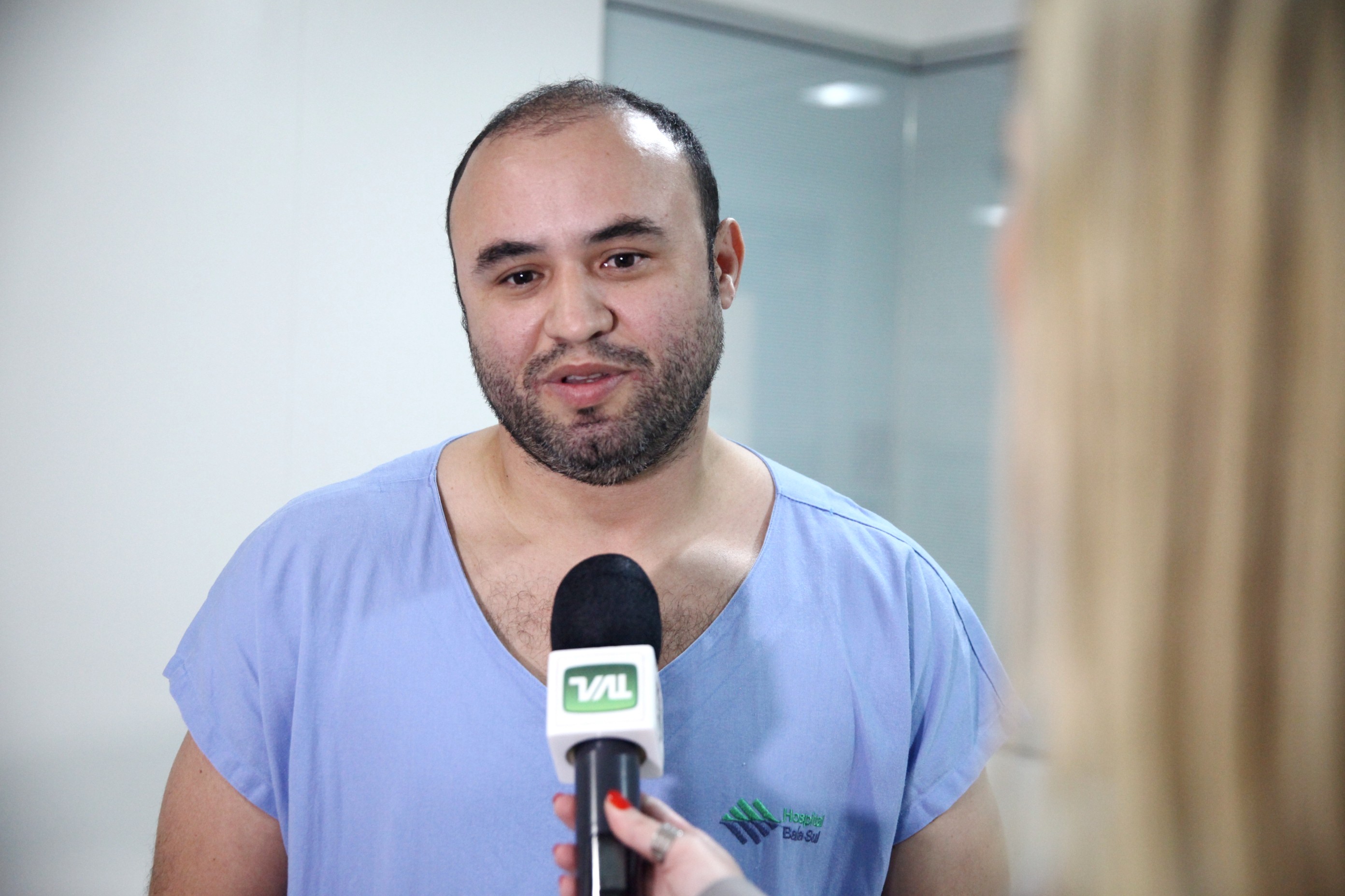Médico ortopedista e ex-paciente, Darci Duarte Lopes Júnior