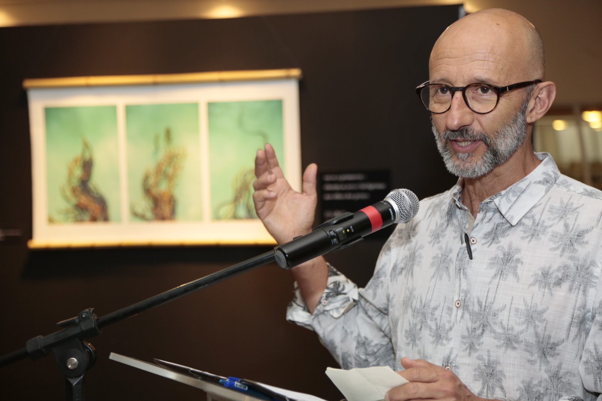 Fotografias contemplativas integram exposição de Zé Paiva na Alesc