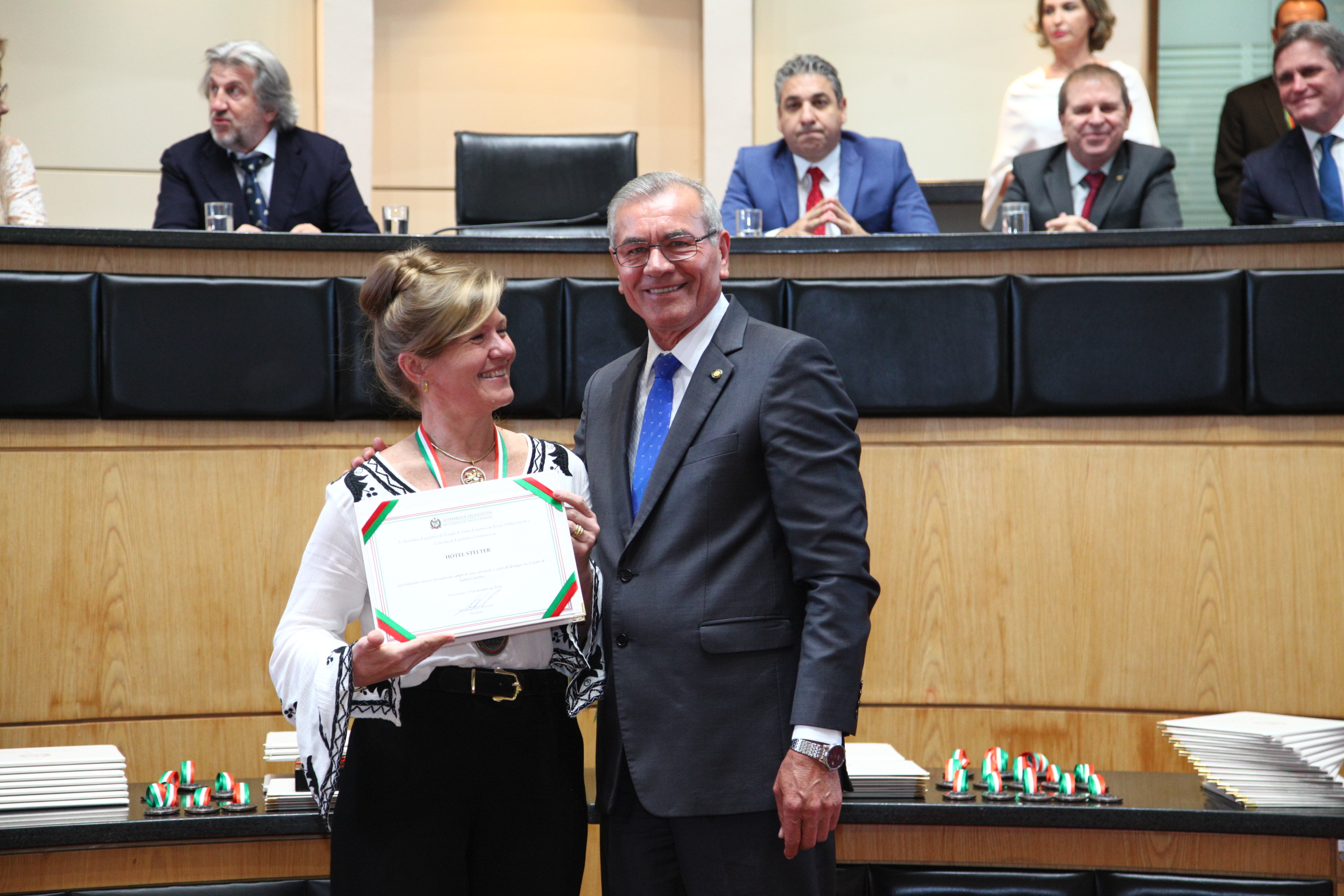 Comenda do Legislativo Catarinense – Homenageados