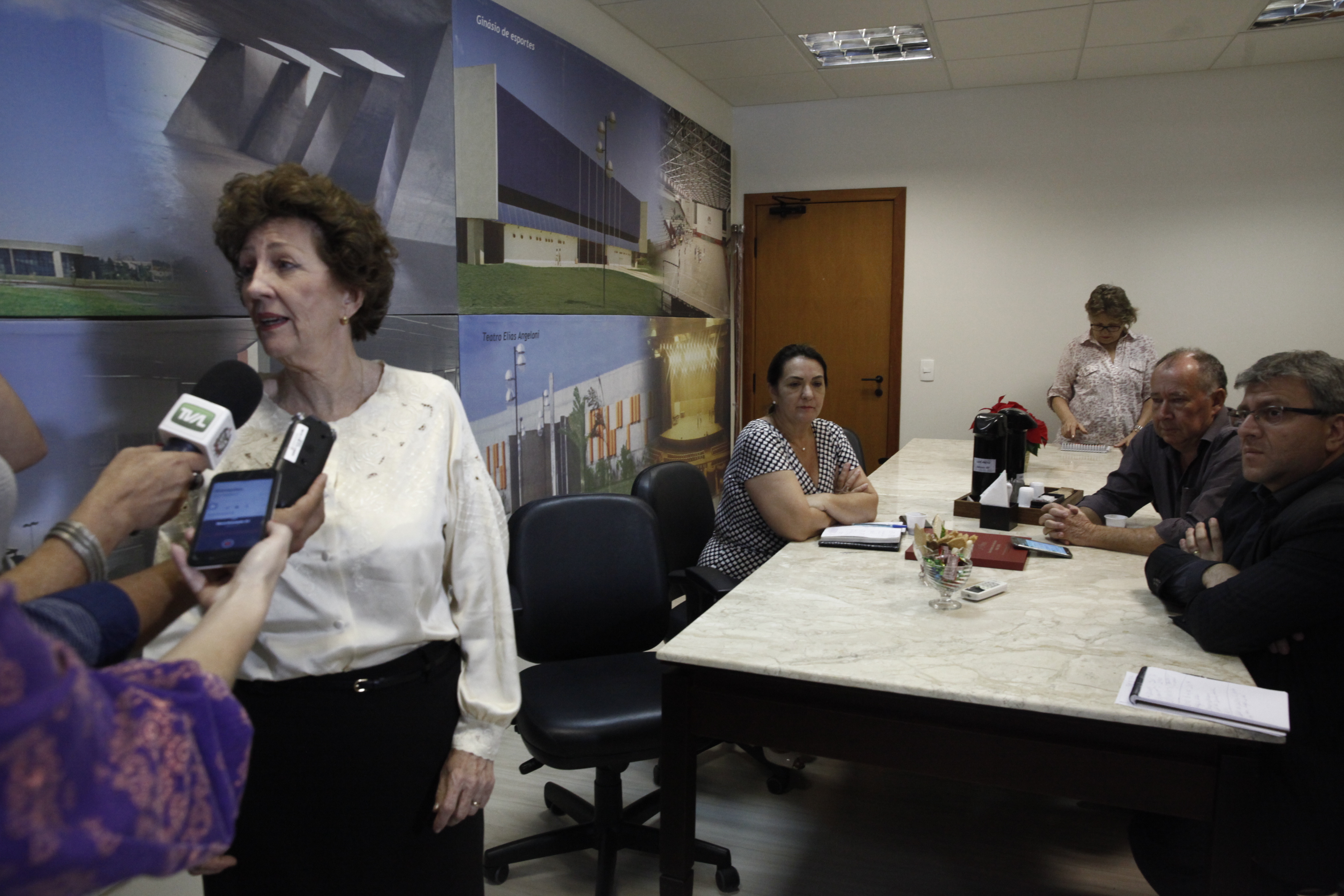 Reunião com representantes da Apae
