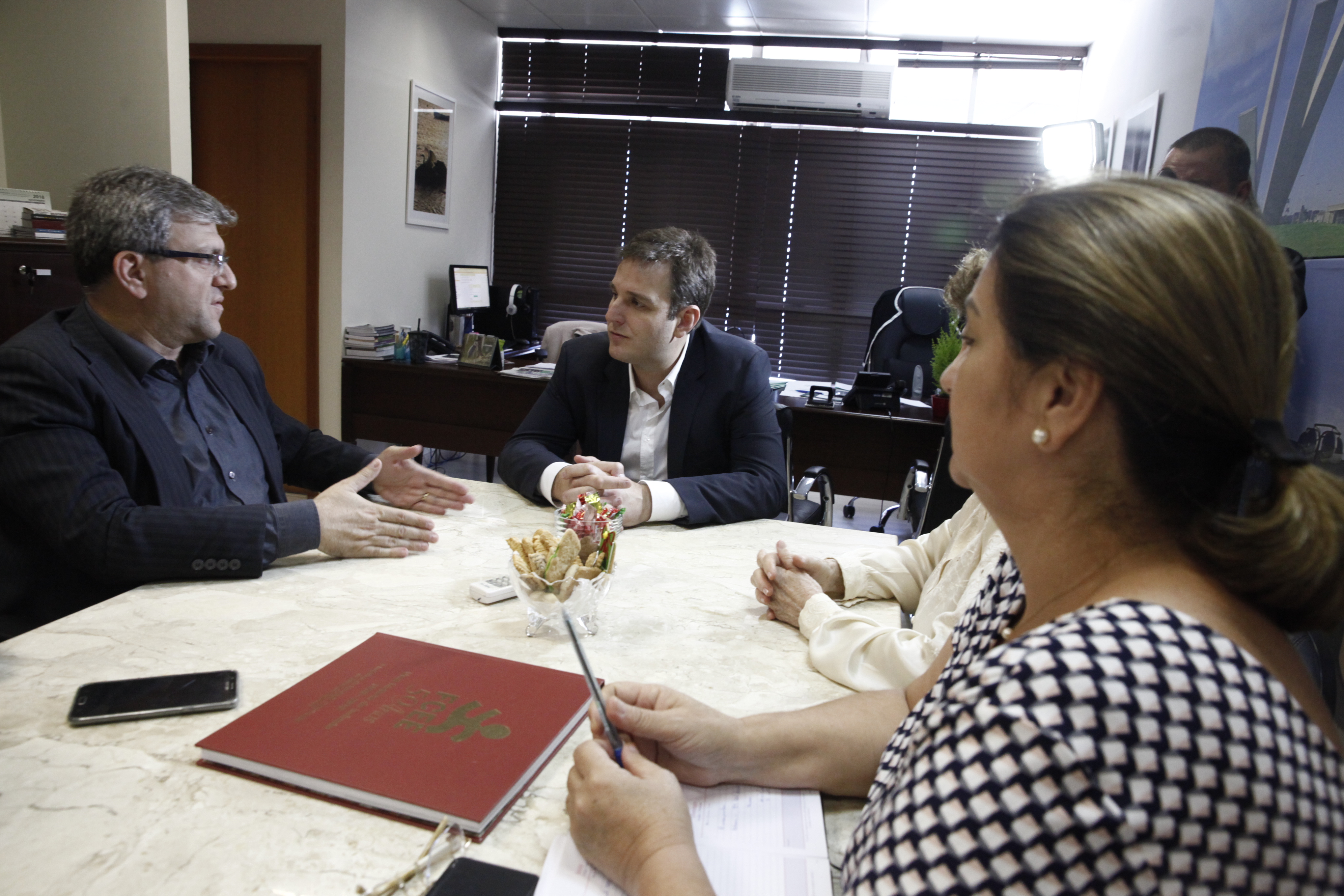 Reunião com representantes da Apae