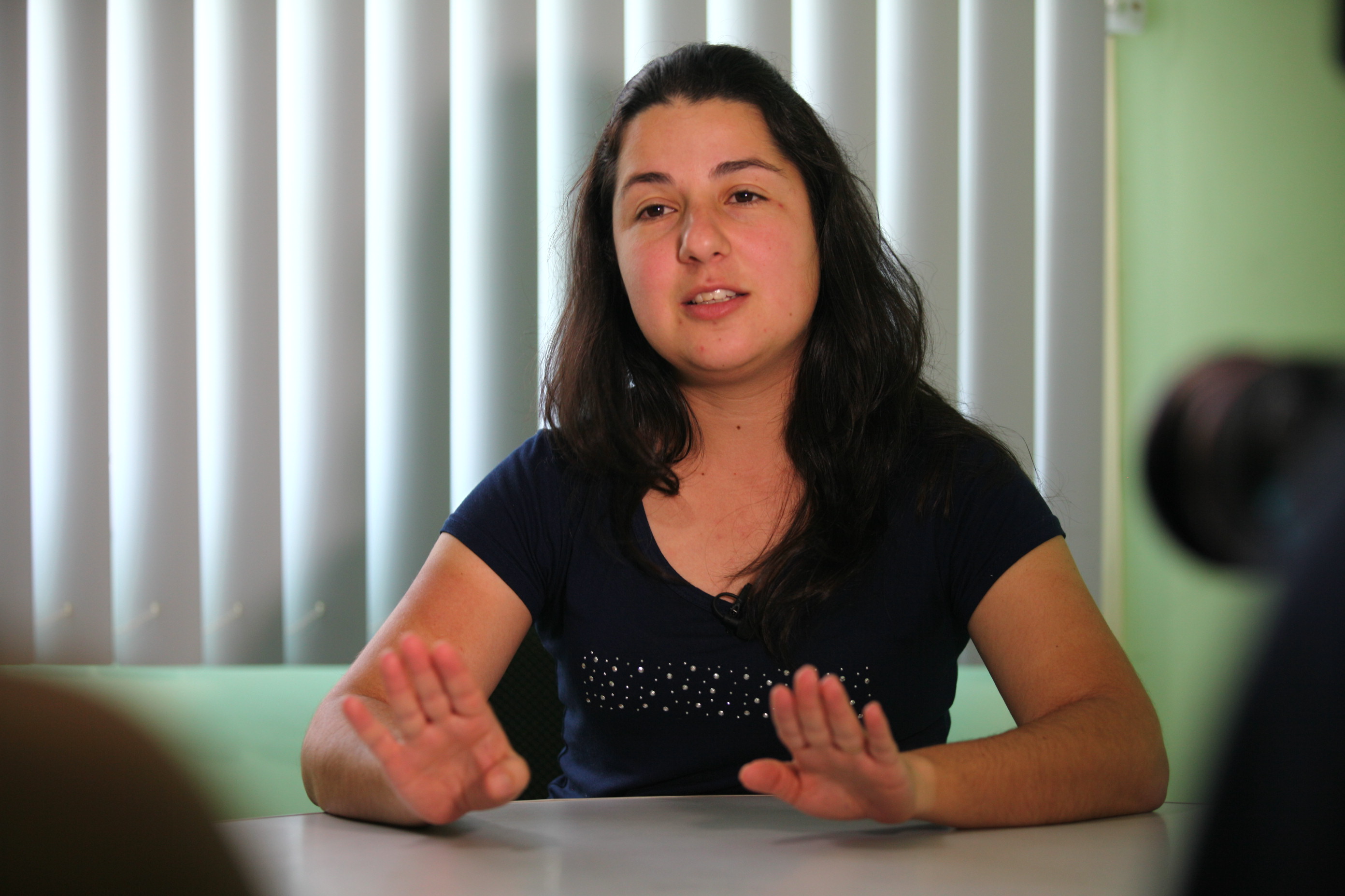 Taliane Denti Dall Agnol de Castro, enfermeira da Estratégia de Saúde da Família (ESF) Quitandinha