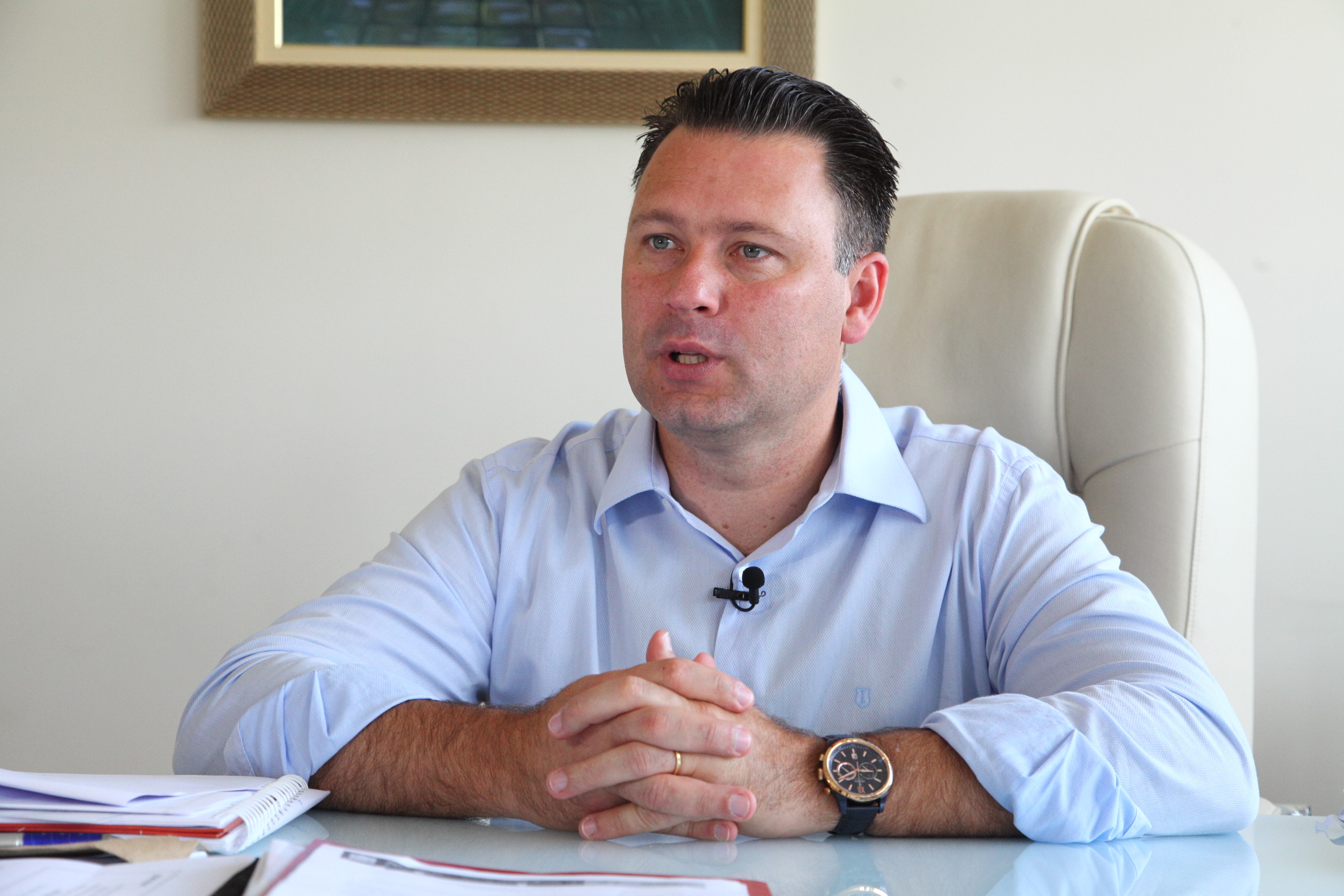 Julio Ronconi, prefeito de Rio Negrinho