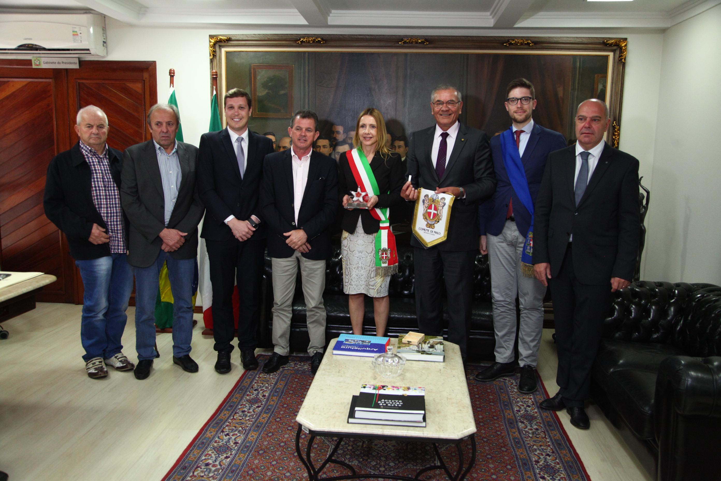 Visita –  Comitiva Italiana