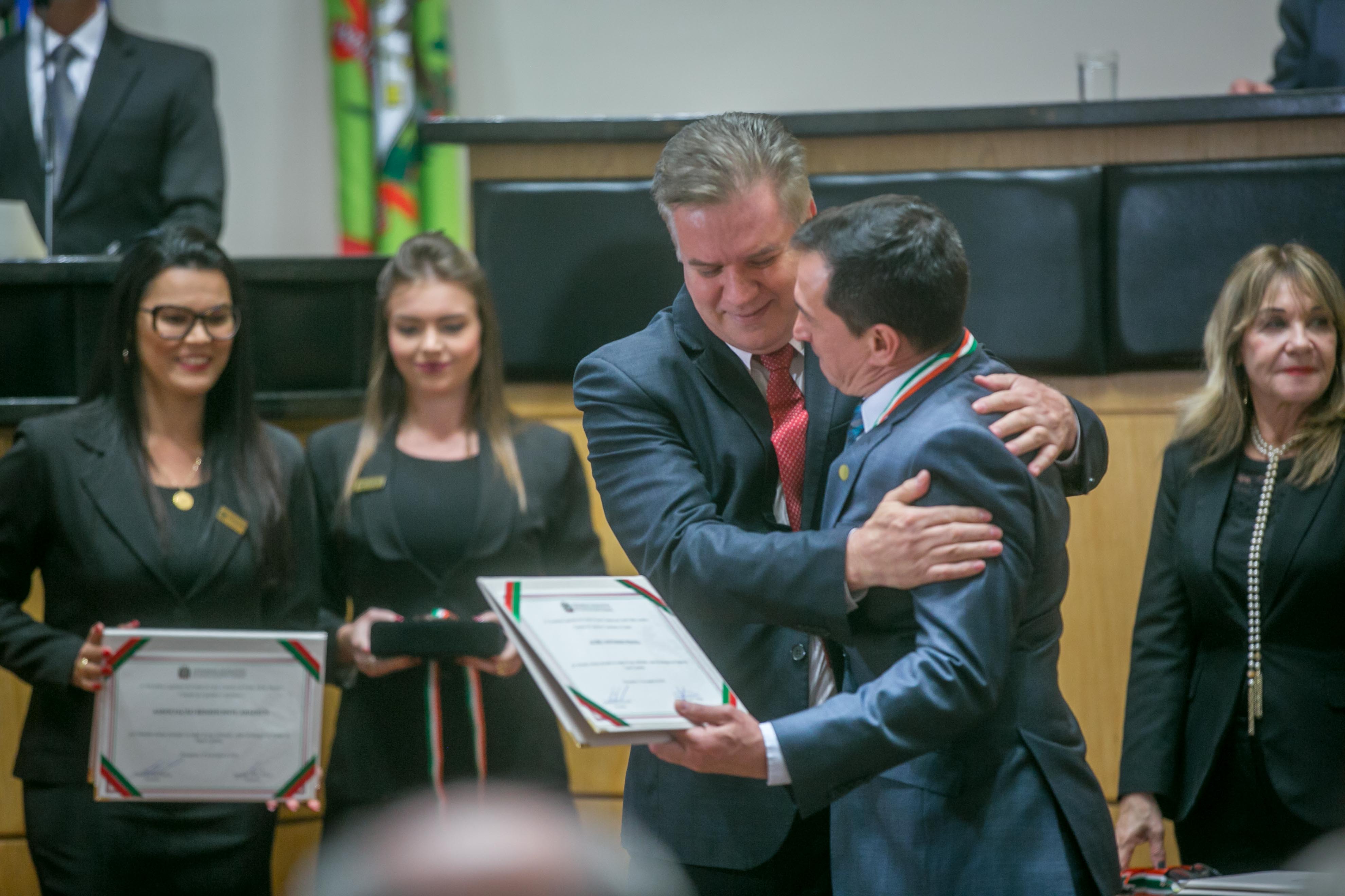 Comenda do Legislativo Catarinense - Homenageados