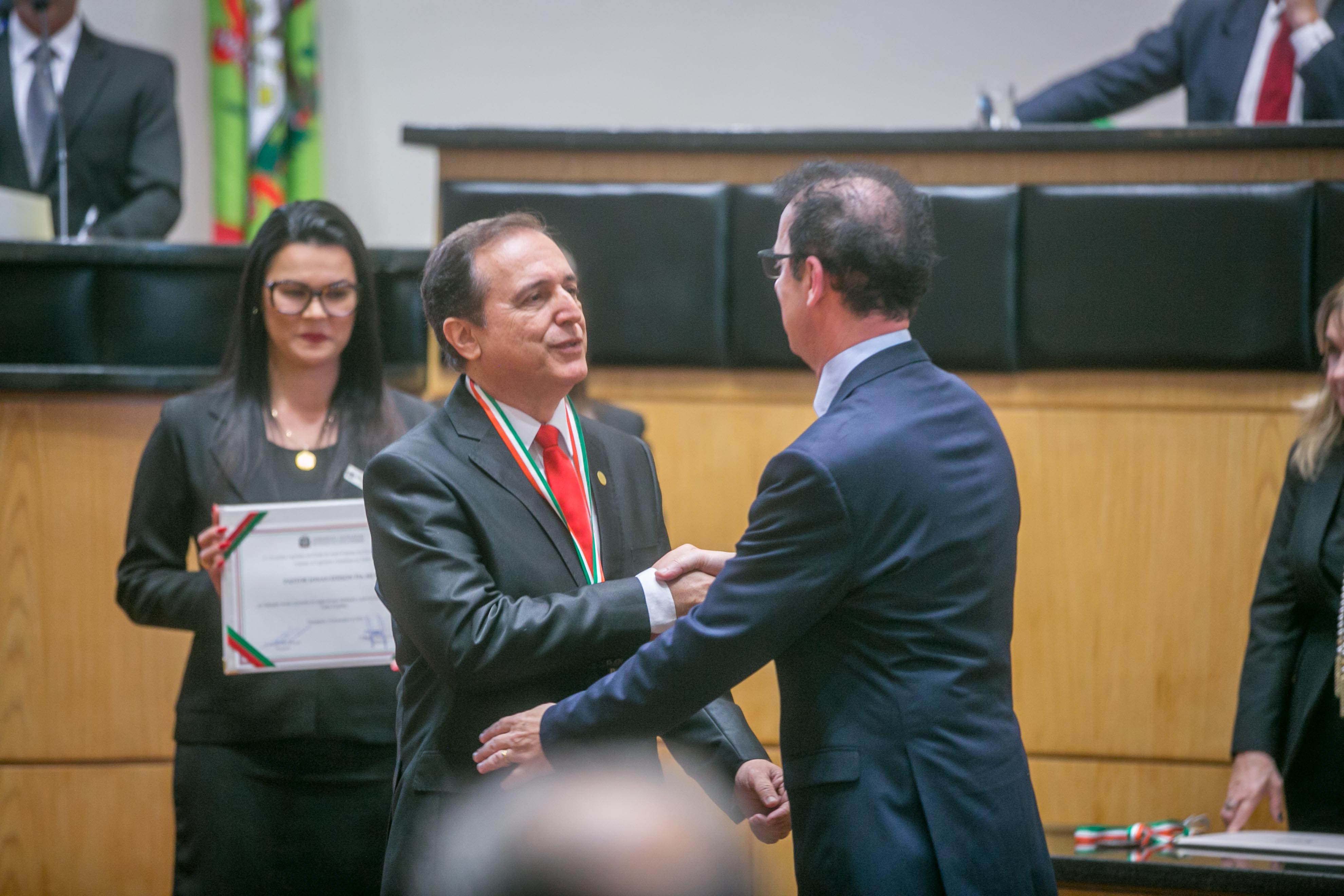 Comenda do Legislativo Catarinense - Homenageados