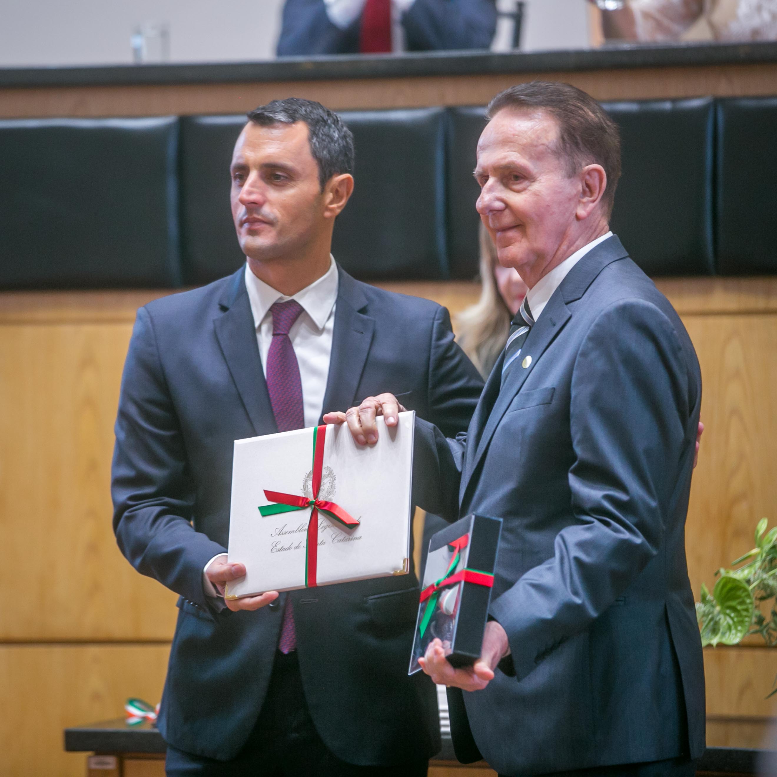 Comenda do Legislativo Catarinense - Homenageados