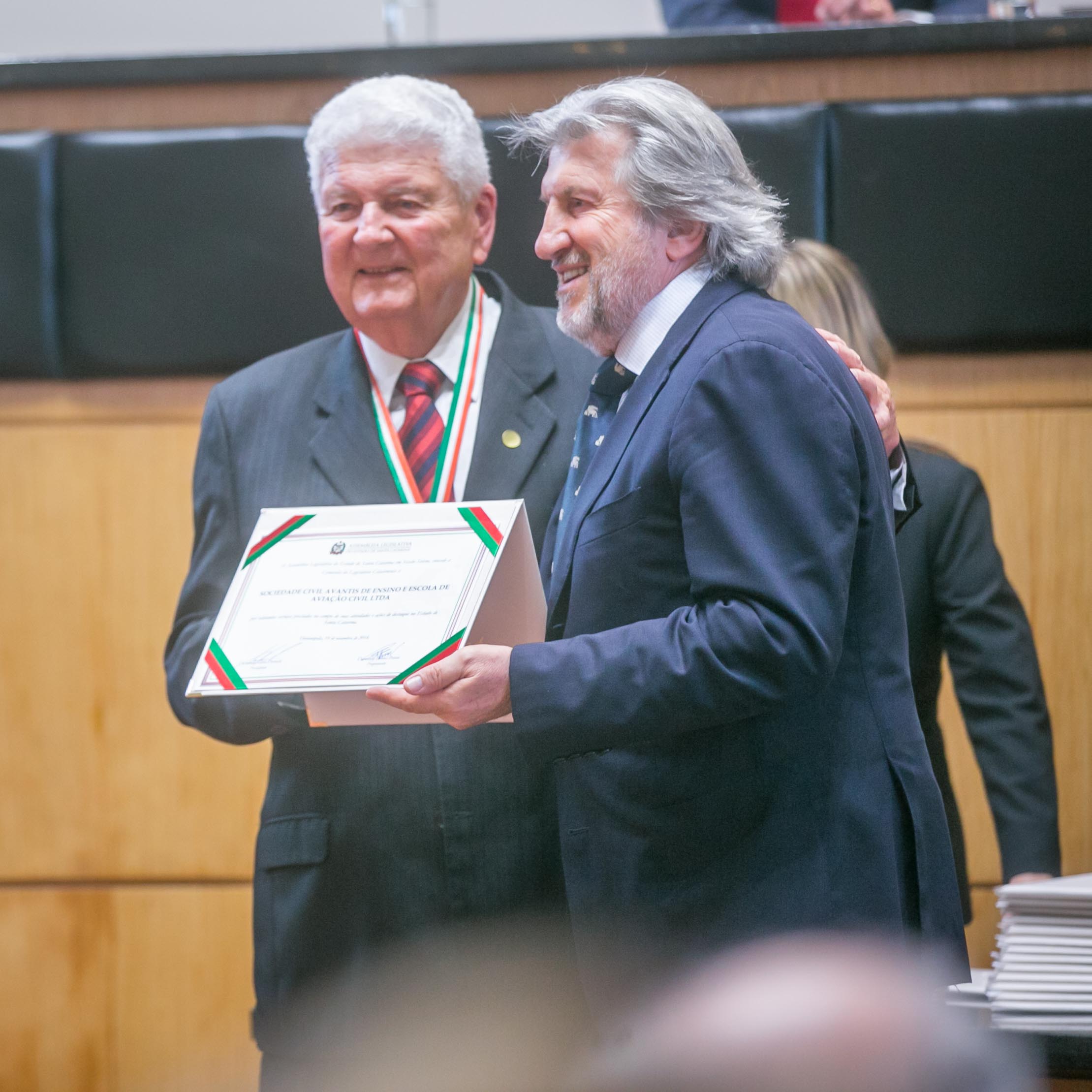 Comenda do Legislativo Catarinense - Homenageados