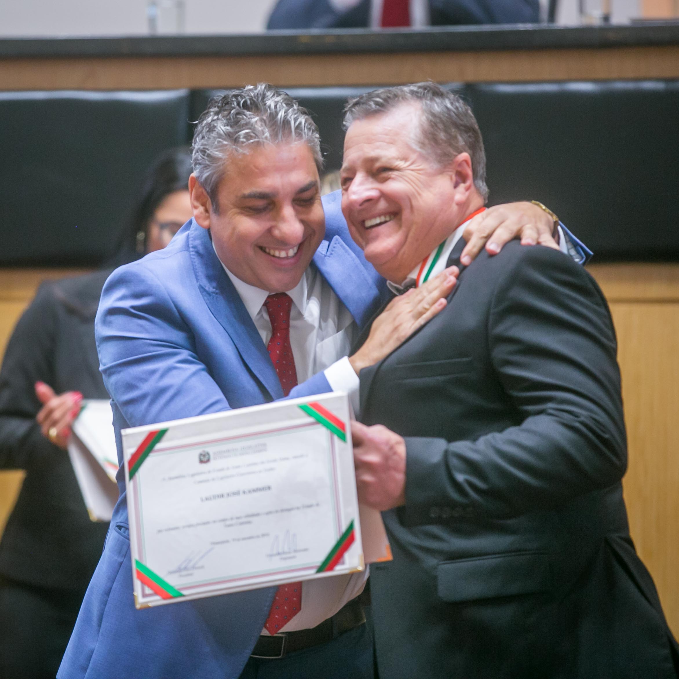 Comenda do Legislativo Catarinense - Homenageados