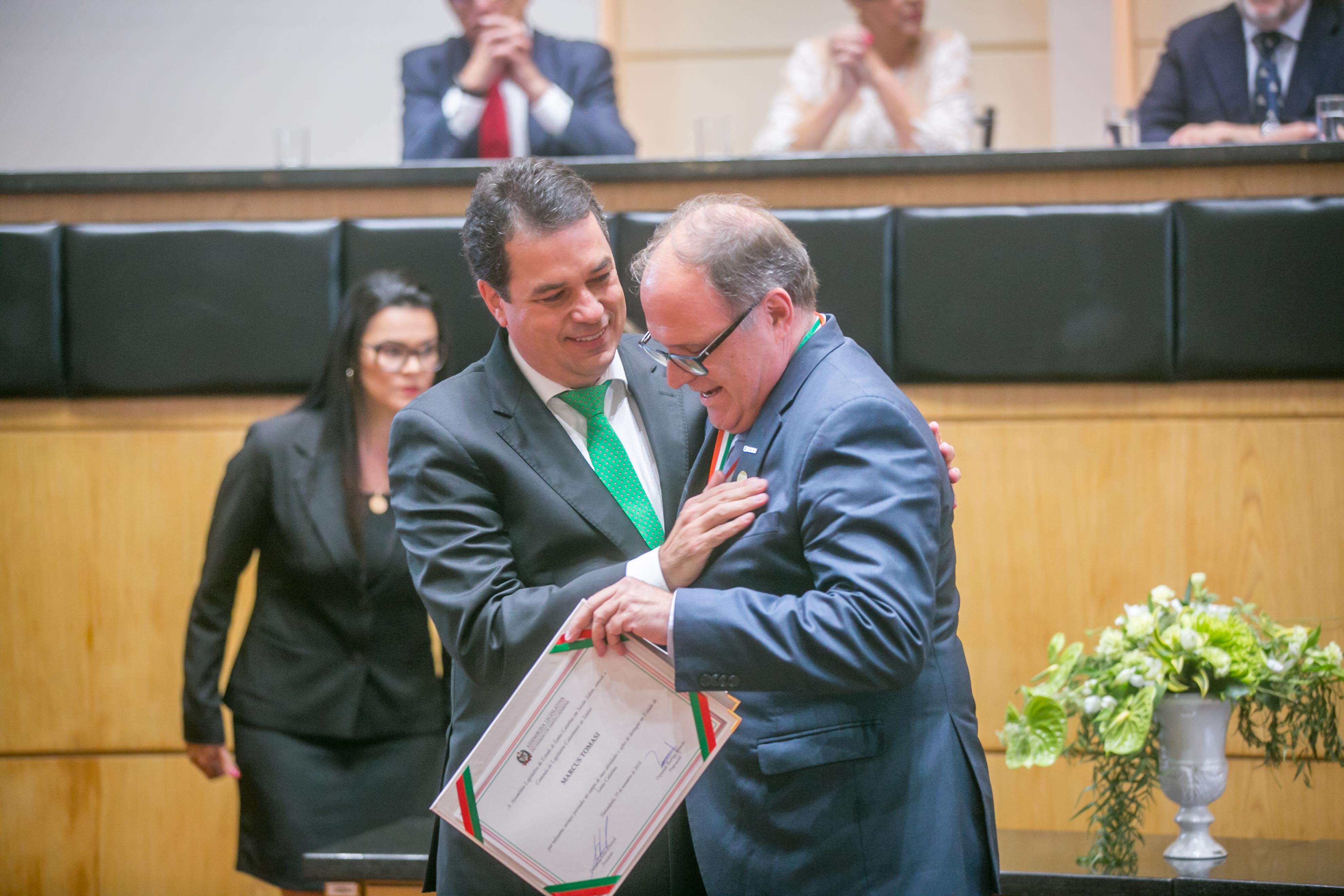 Comenda do Legislativo Catarinense - Homenageados
