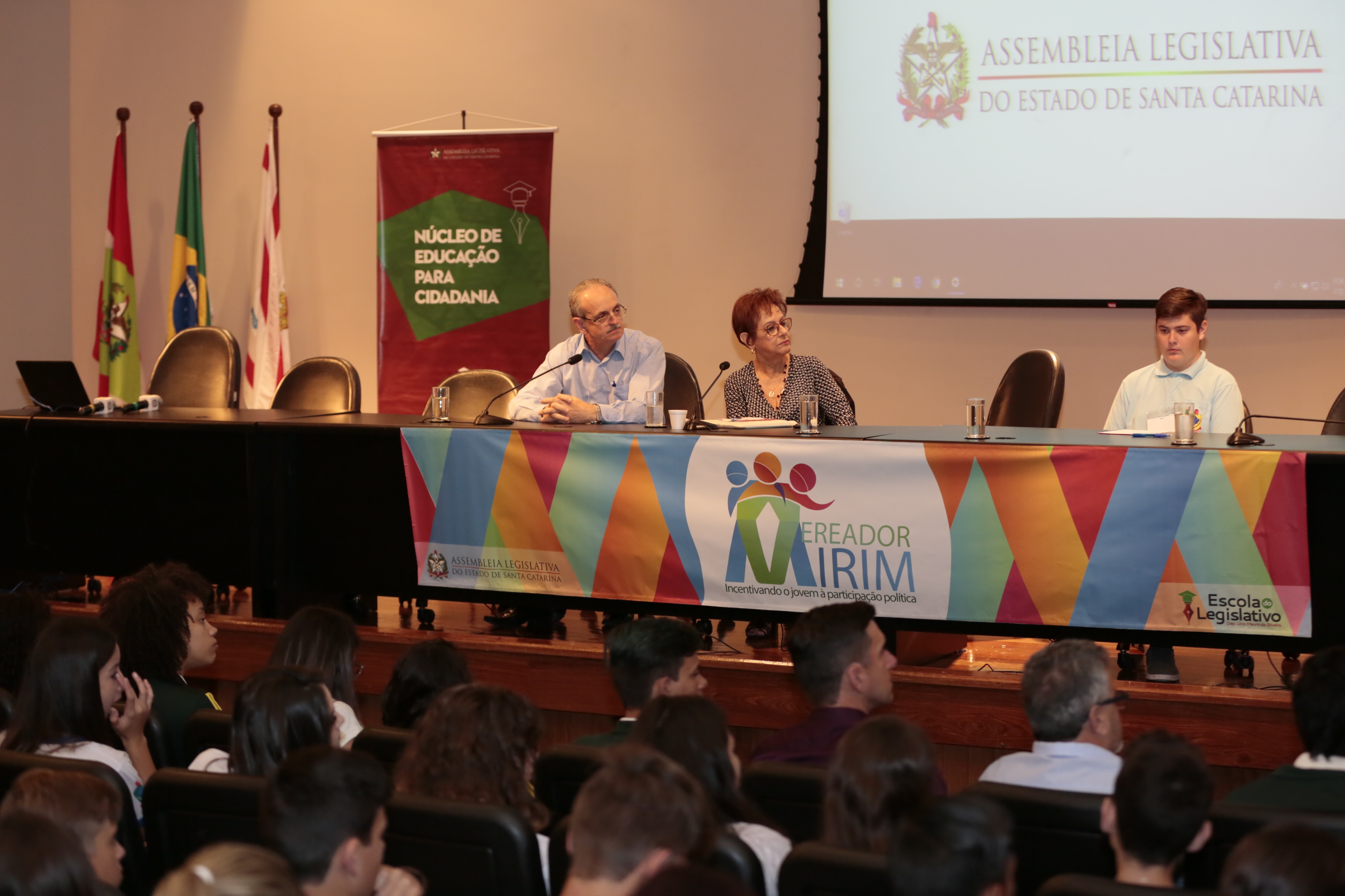 ABERTURA do IX Encontro Estadual de Vereadores Mirins.