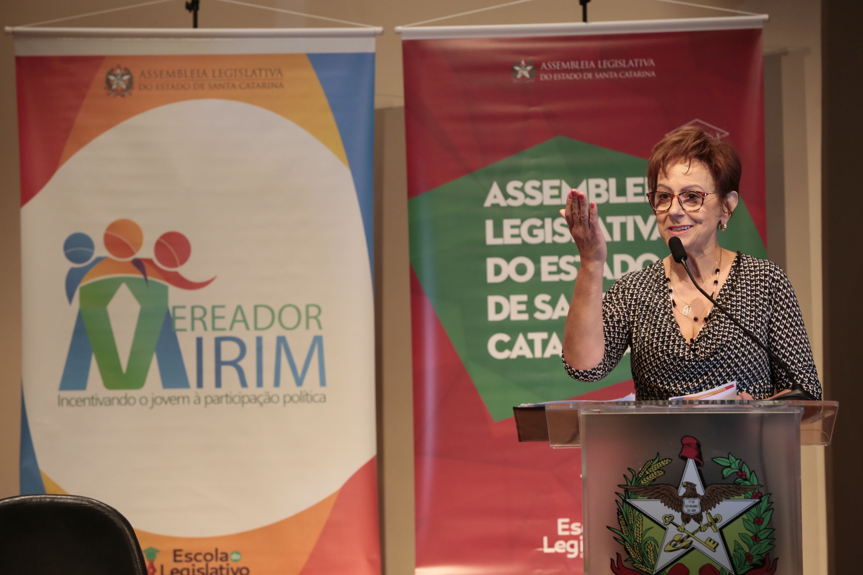 ABERTURA do IX Encontro Estadual de Vereadores Mirins.