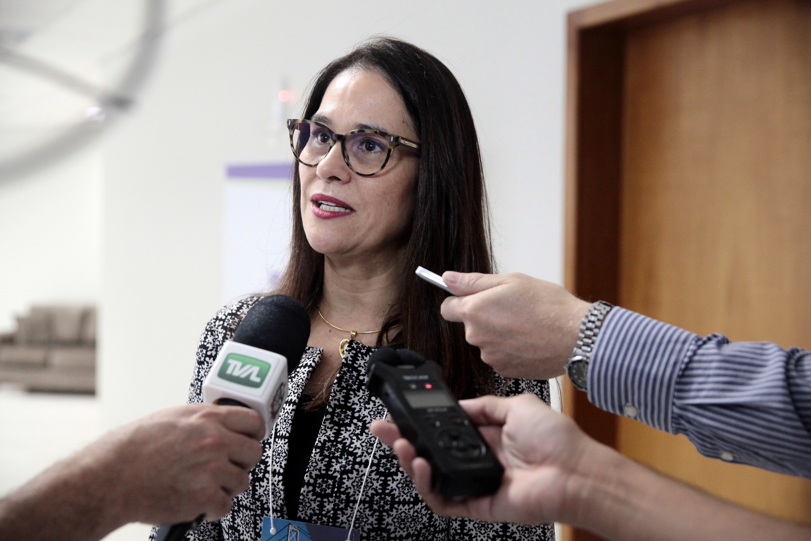 Desembargadora Rosane Portella Wolf, coordenadora do evento