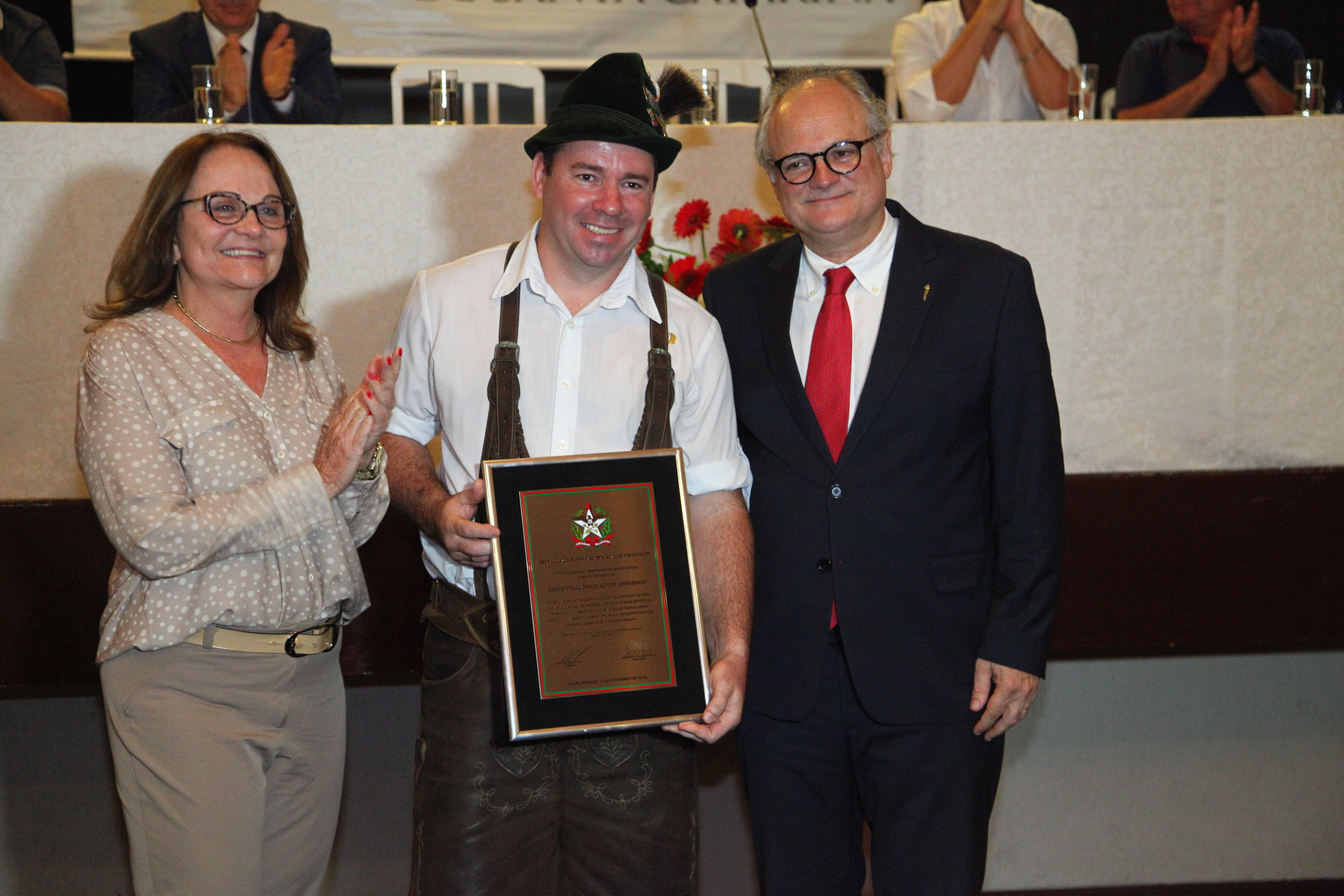 Sessão Solene em Homenagem ao Grupo Folclórico Alpino Germânico