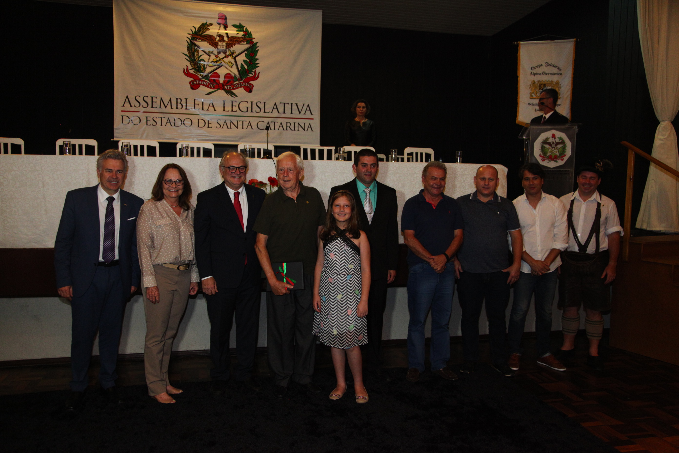Sessão Solene em Homenagem ao Grupo Folclórico Alpino Germânico