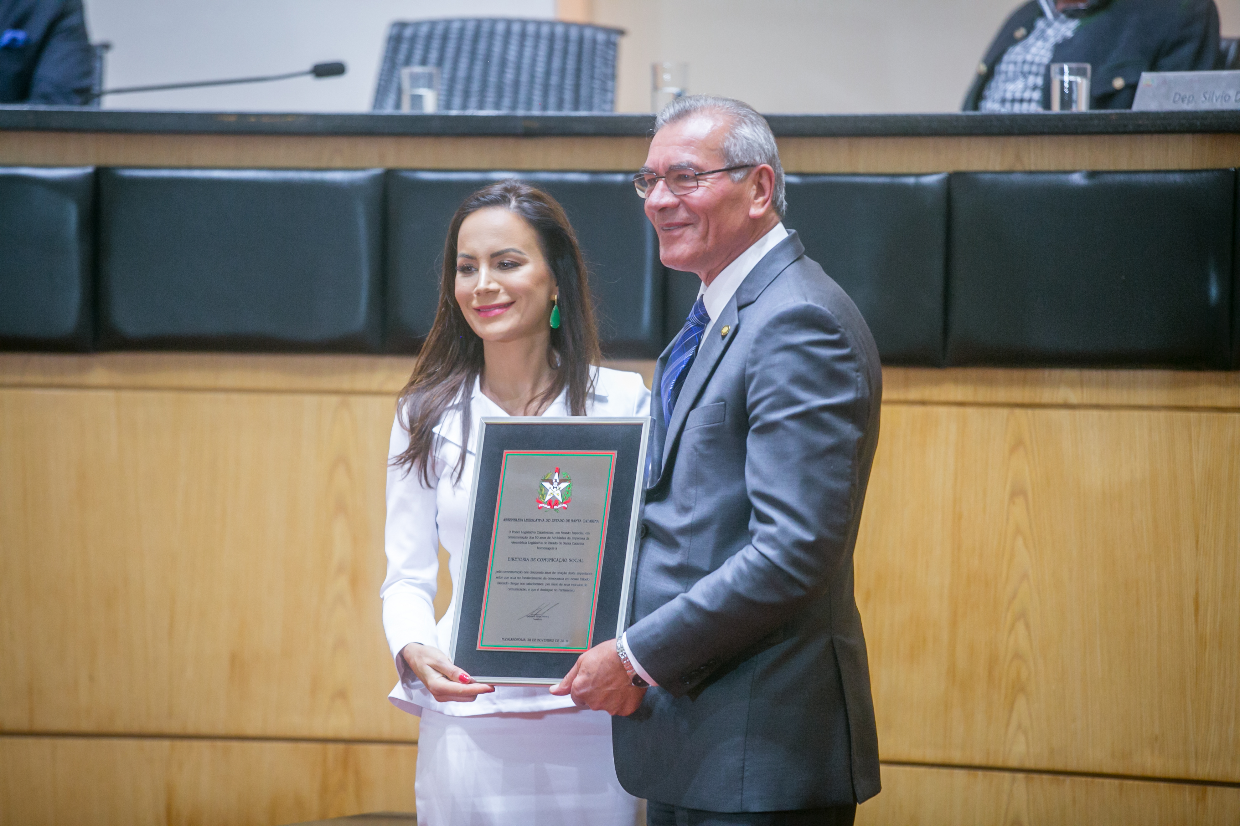 Sessão em Homenagem aos 50 Anos da Imprensa da ALESC