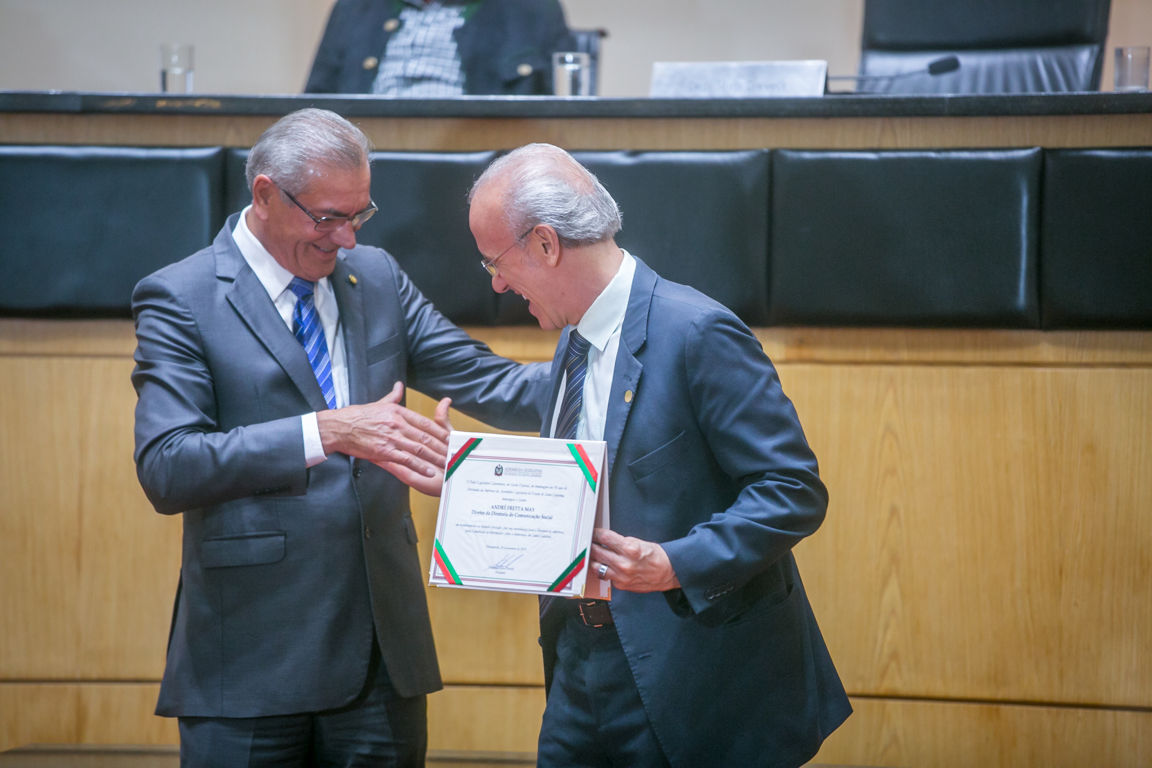 Sessão em Homenagem aos 50 Anos da Imprensa da ALESC
