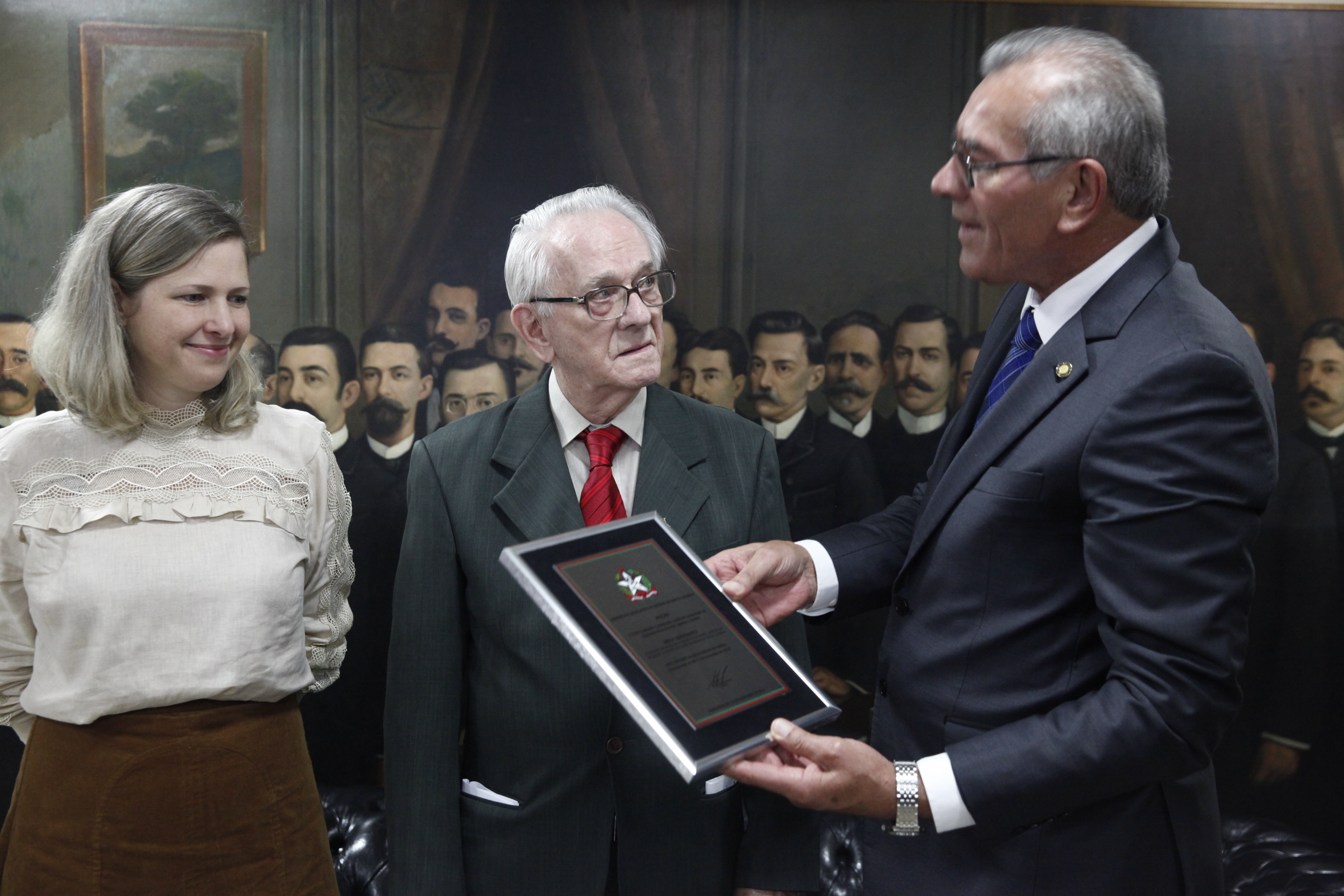 Alesc Homenageia Sociedade Polonesa de Florianópolis.