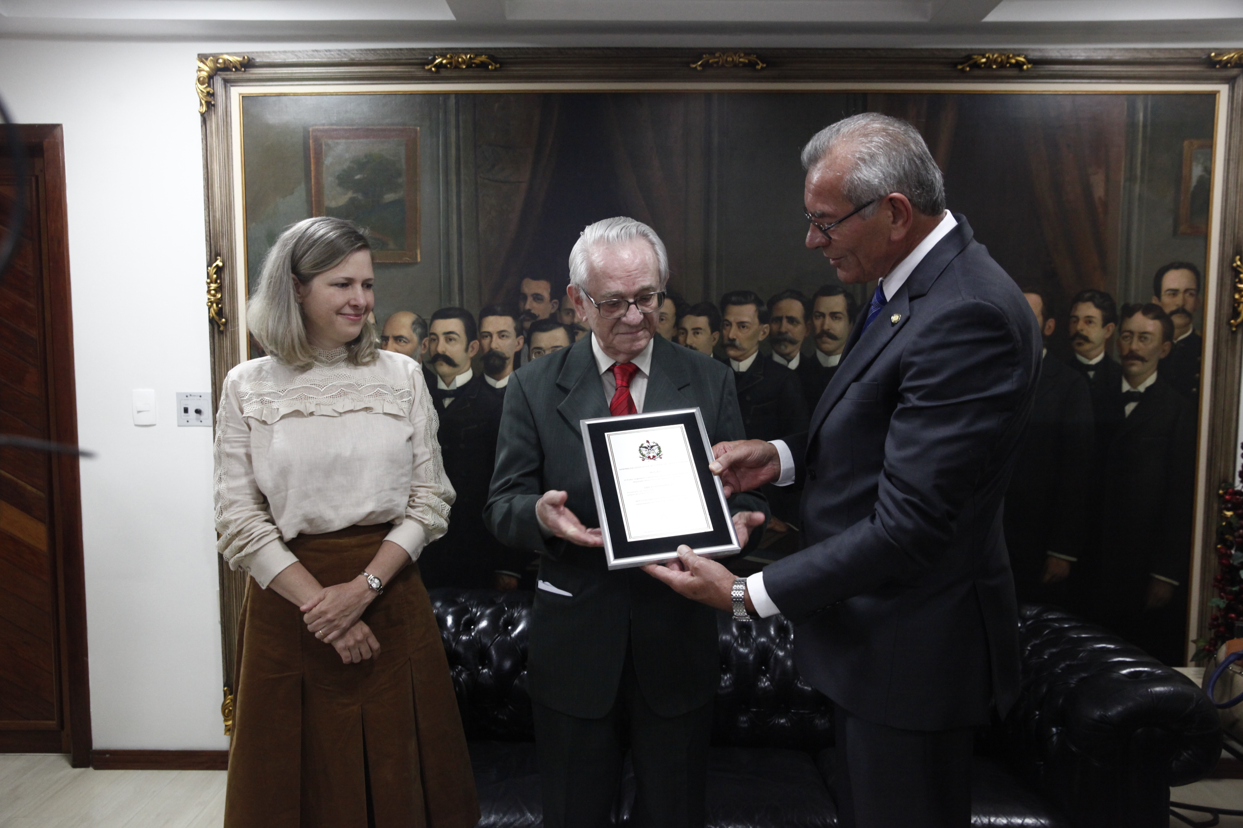 Alesc Homenageia Sociedade Polonesa de Florianópolis.