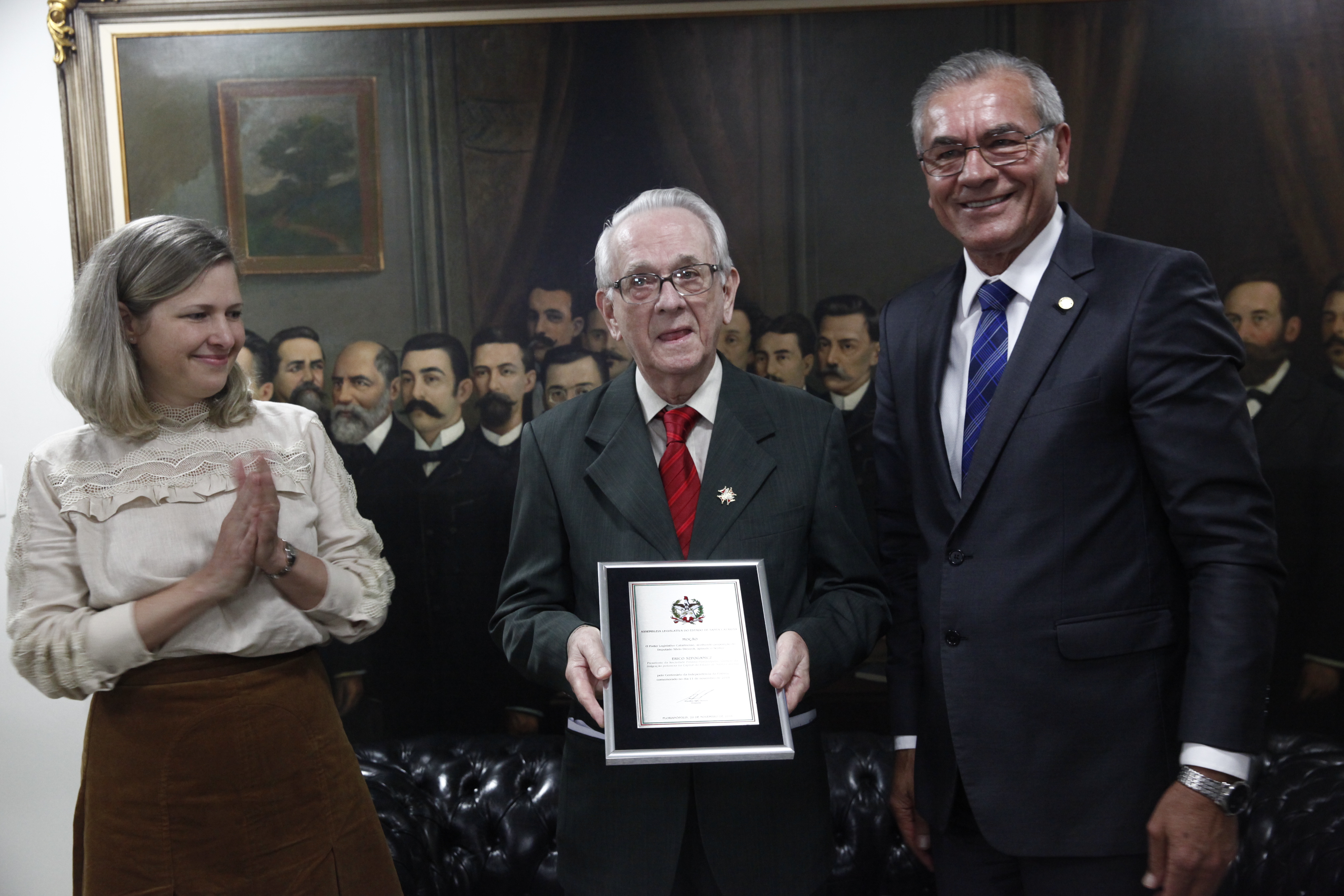 Alesc Homenageia Sociedade Polonesa de Florianópolis