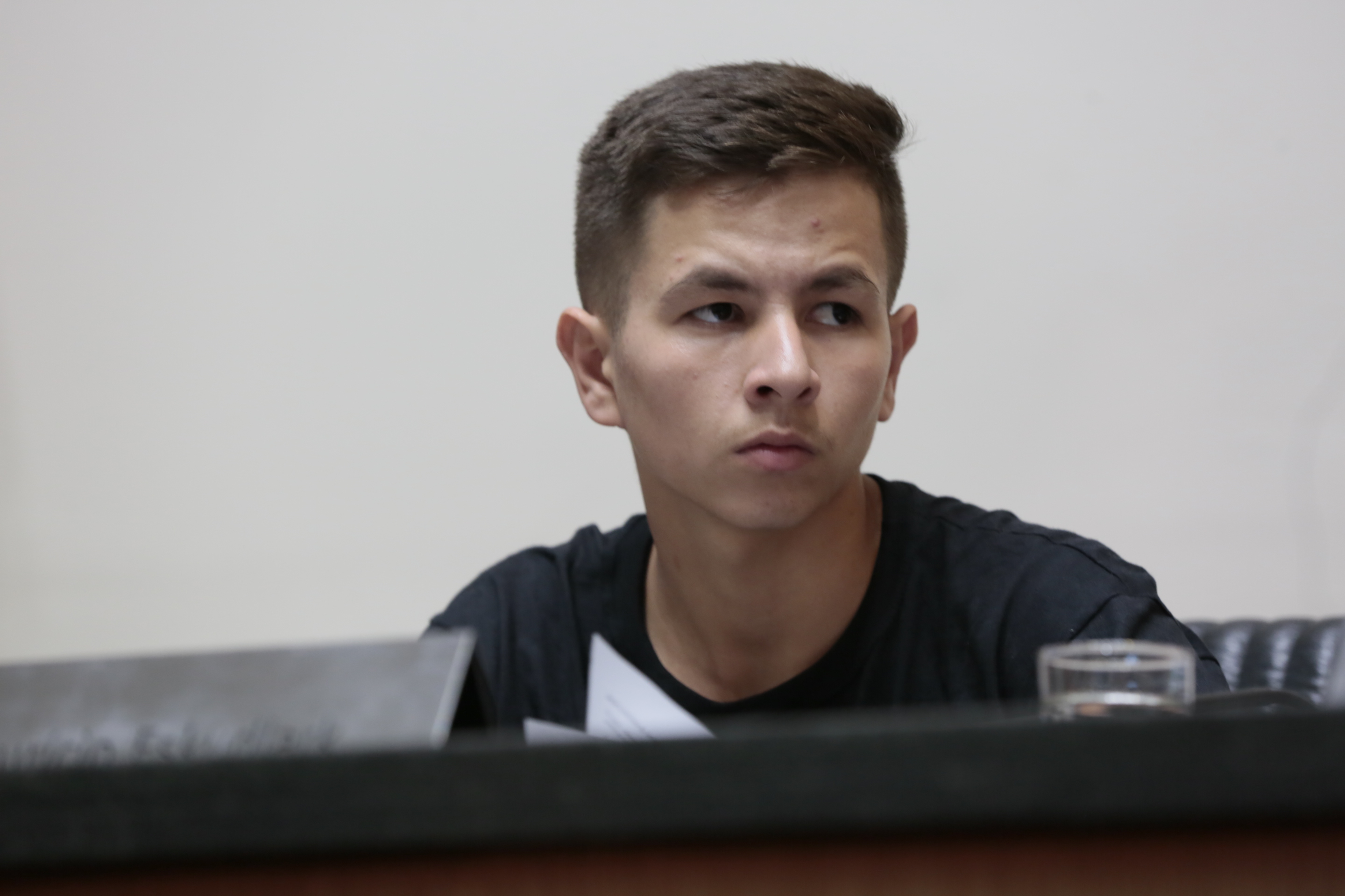 Sessão Ordinária do Parlamento Jovem.