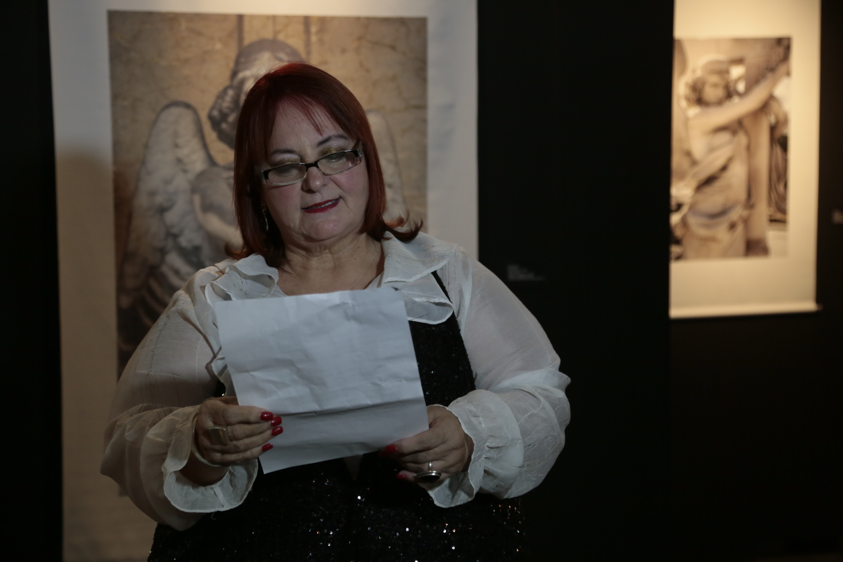 Recital Poesias de Cruz e Sousa.