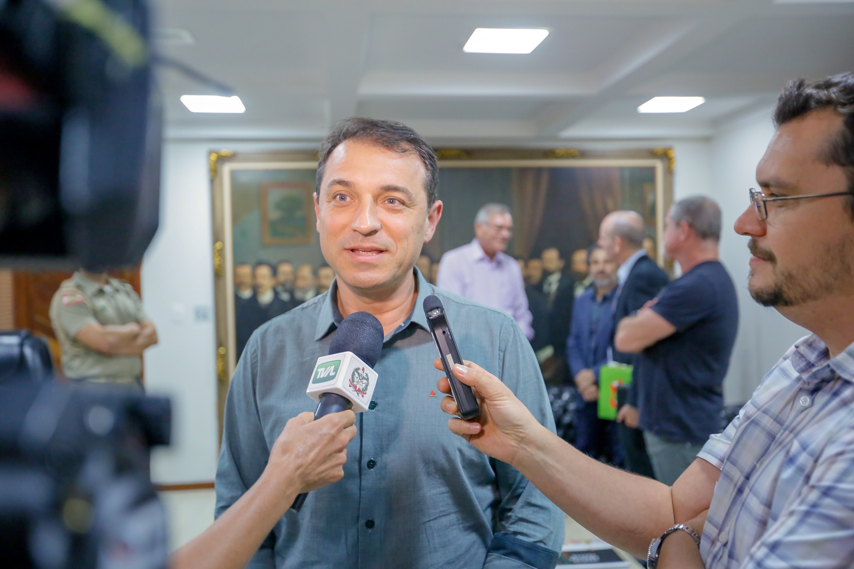 Visita do Governador Eleito, Carlos Moises