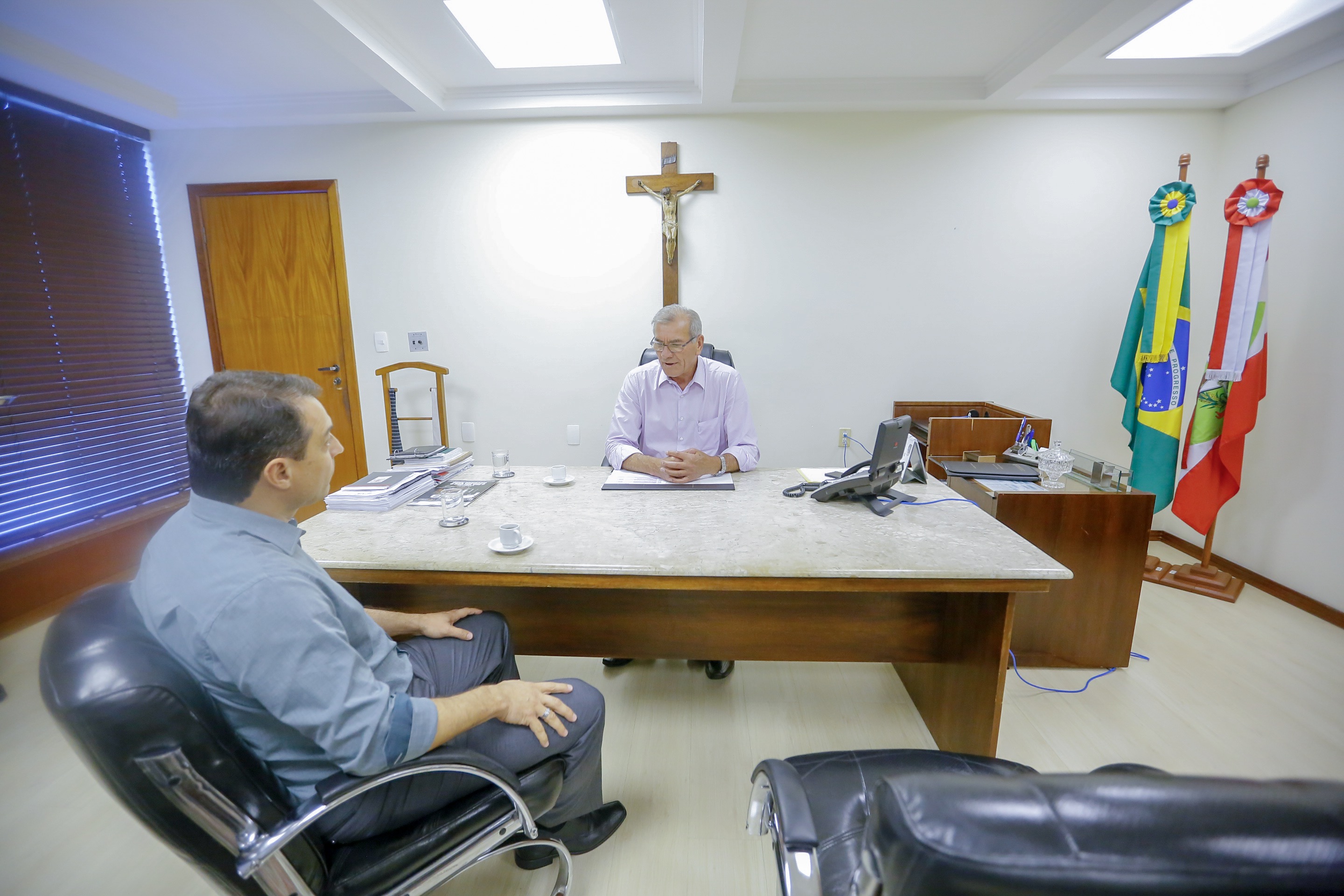 Visita do Governador Eleito, Carlos Moises