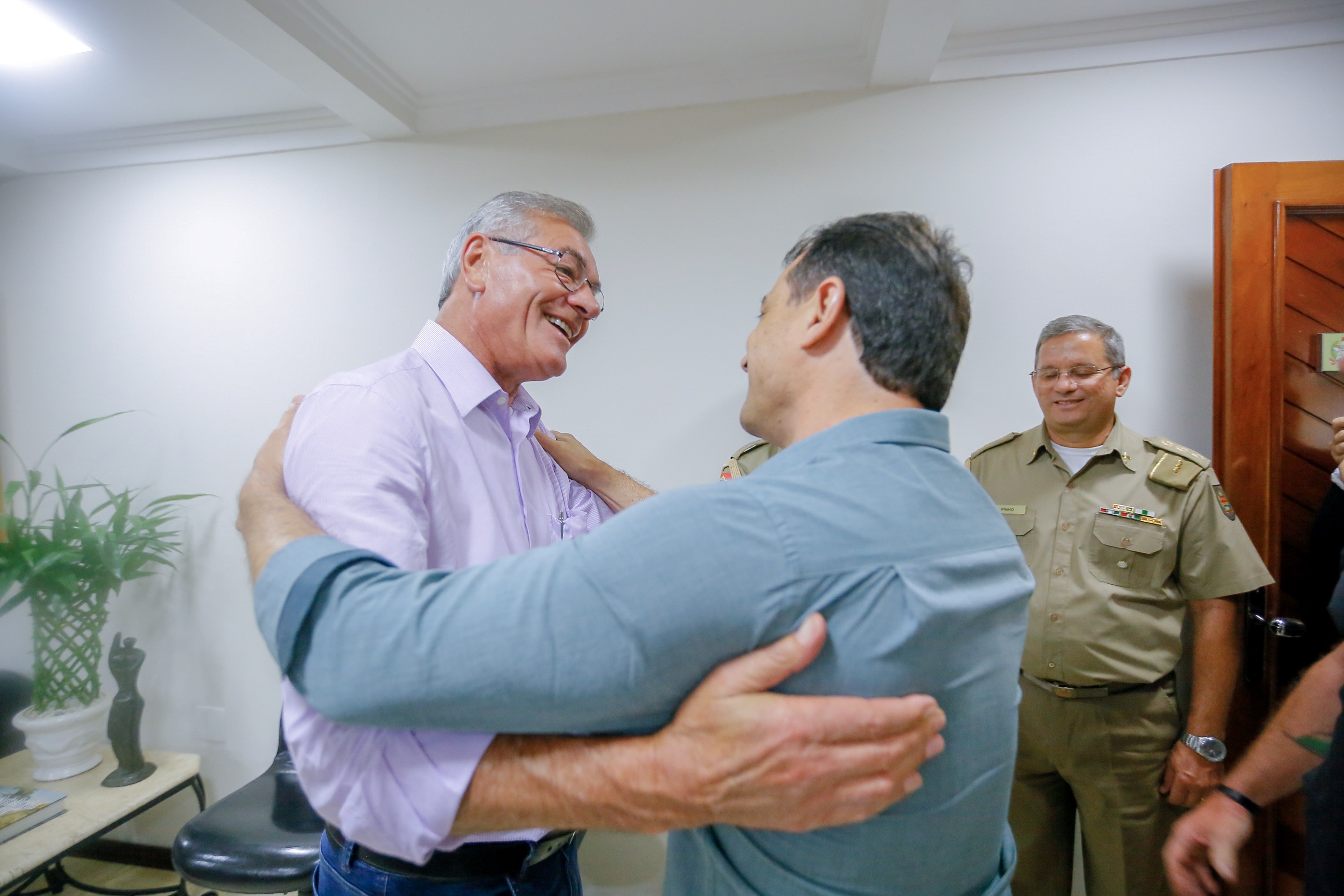 Visita do Governador Eleito, Carlos Moises