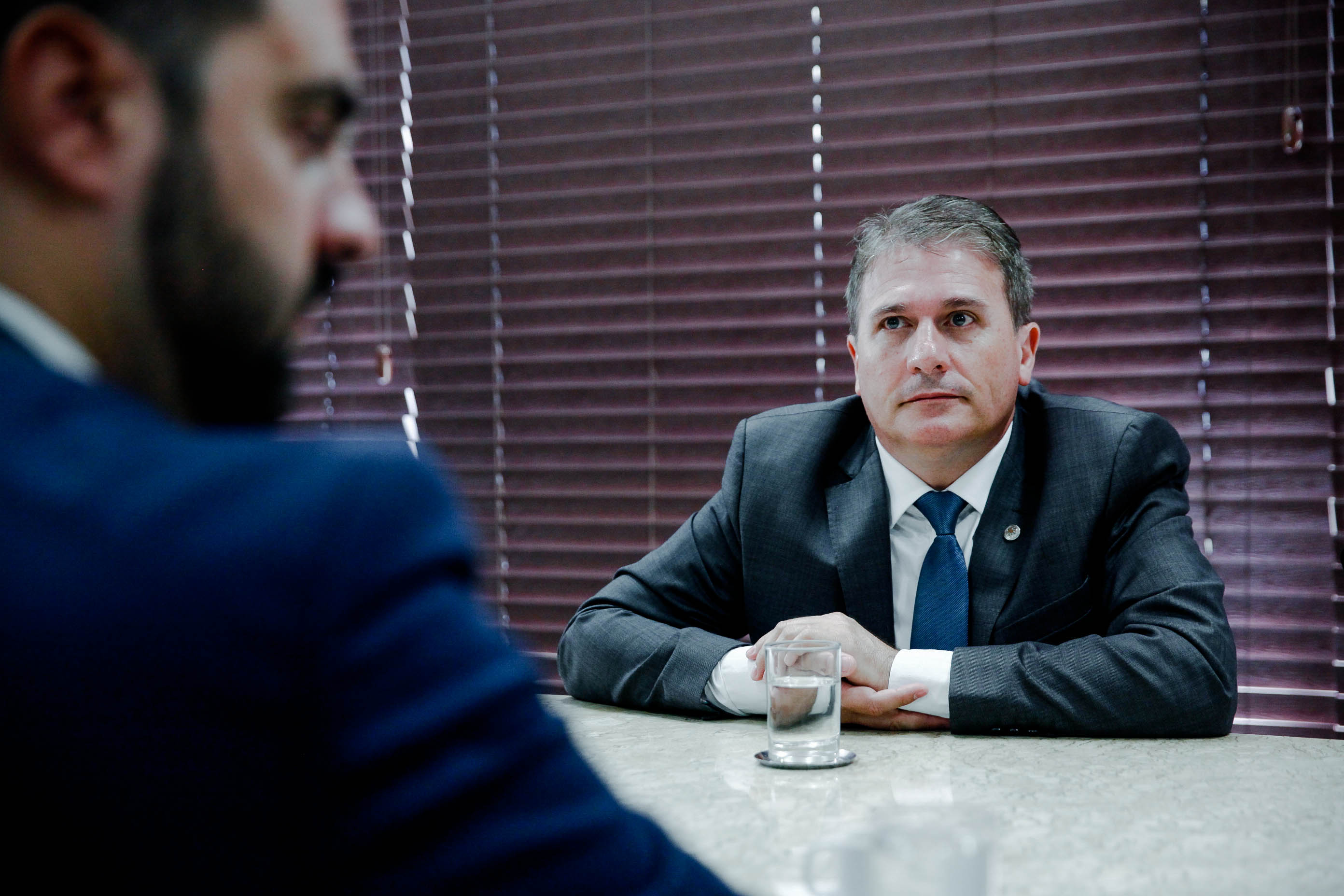 Vice-governador da Província do Sul do Mar Egeu, na Grécia, visita a presidência da ALESC