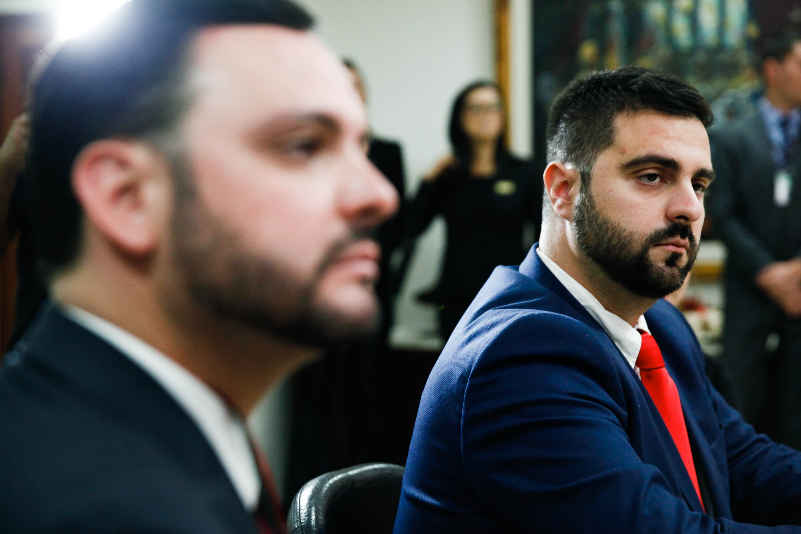 Vice-governador da Província do Sul do Mar Egeu, na Grécia, visita a presidência da ALESC
