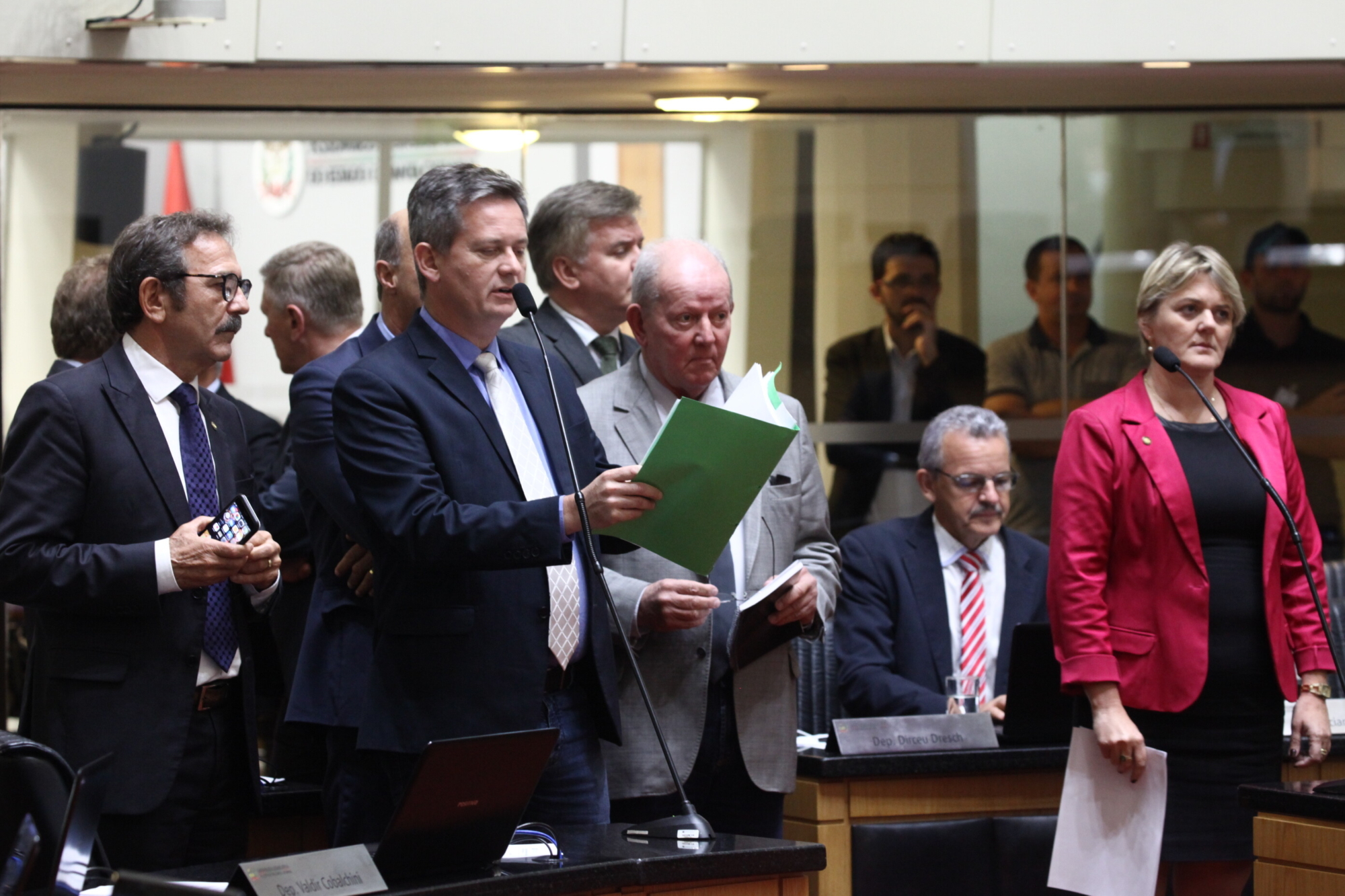Plenário aprova extinção de cartórios e remissão de ICMS a suinocultores