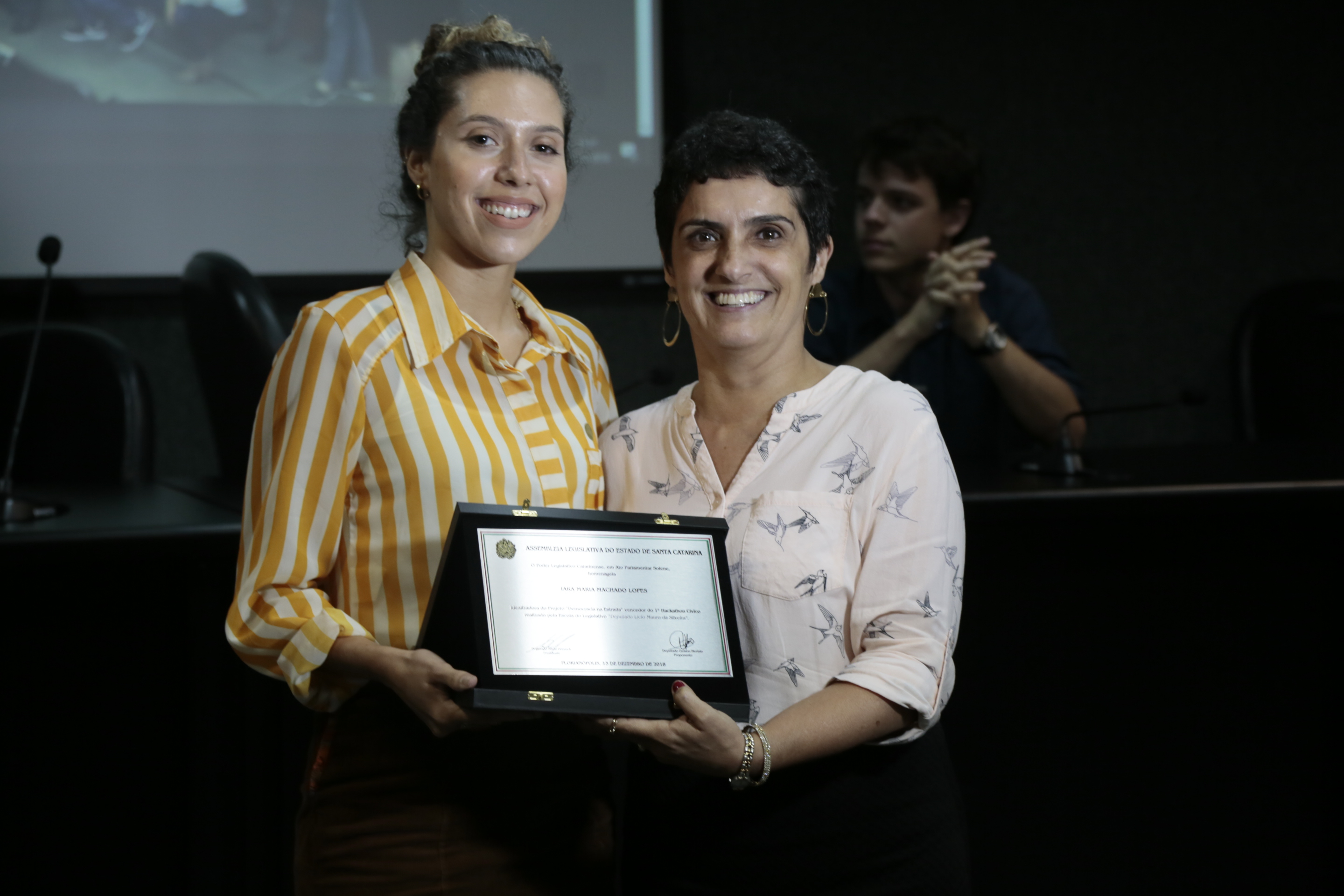 Ato Parlamentar Solene - Primeiro Hackathon Cívico.