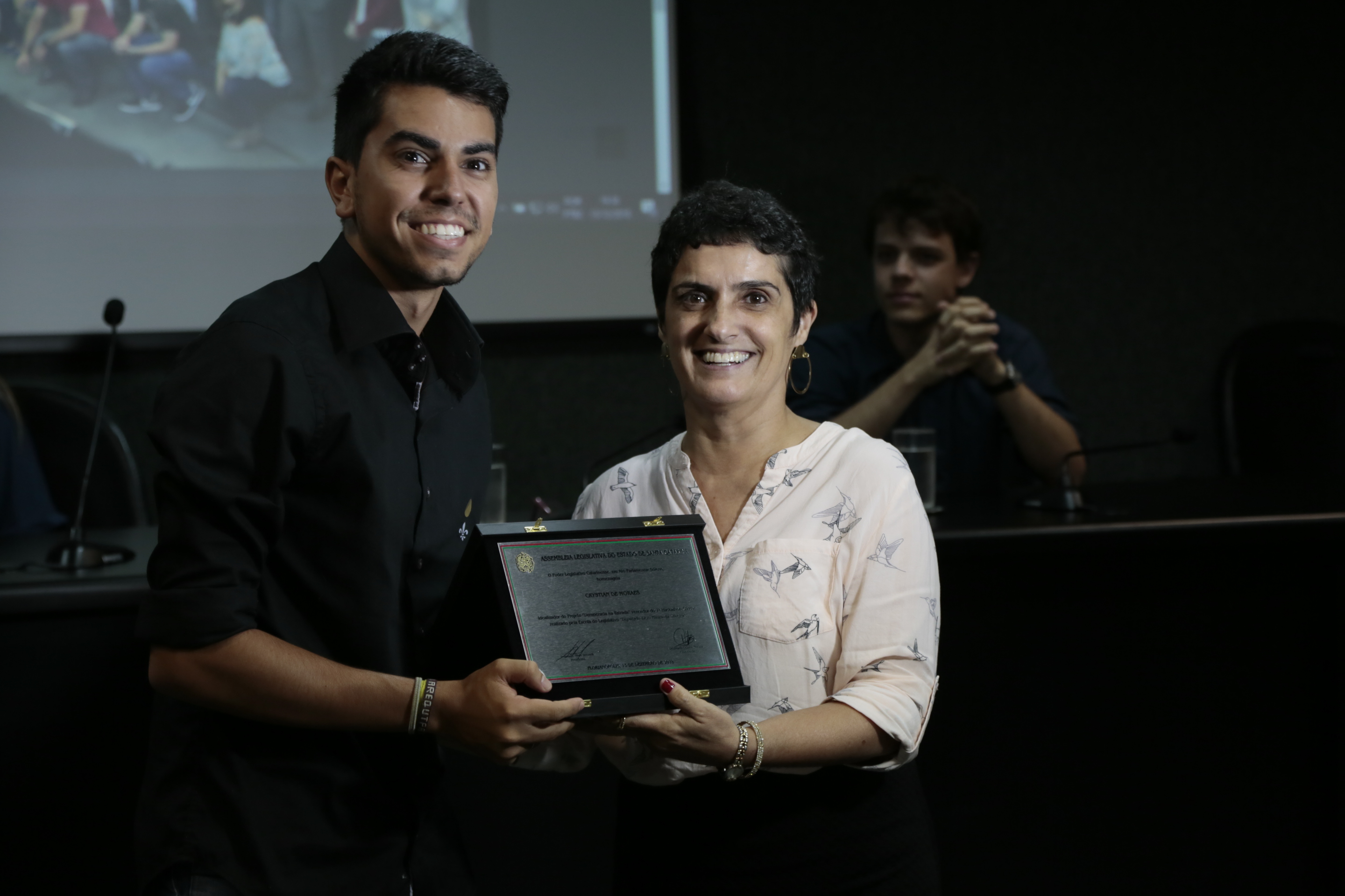 Ato Parlamentar Solene - Primeiro Hackathon Cívico.