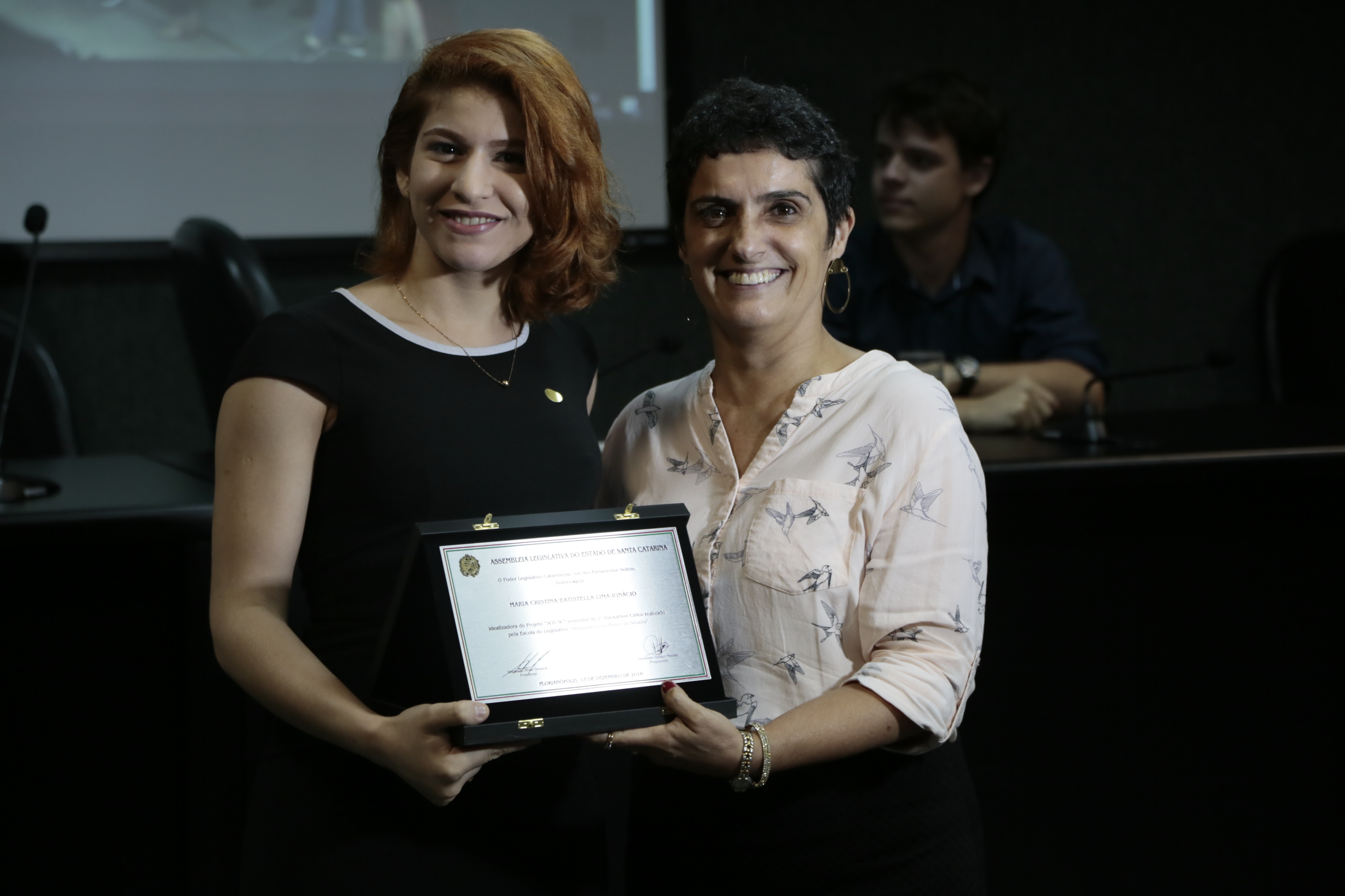Ato Parlamentar Solene - Primeiro Hackathon Cívico.