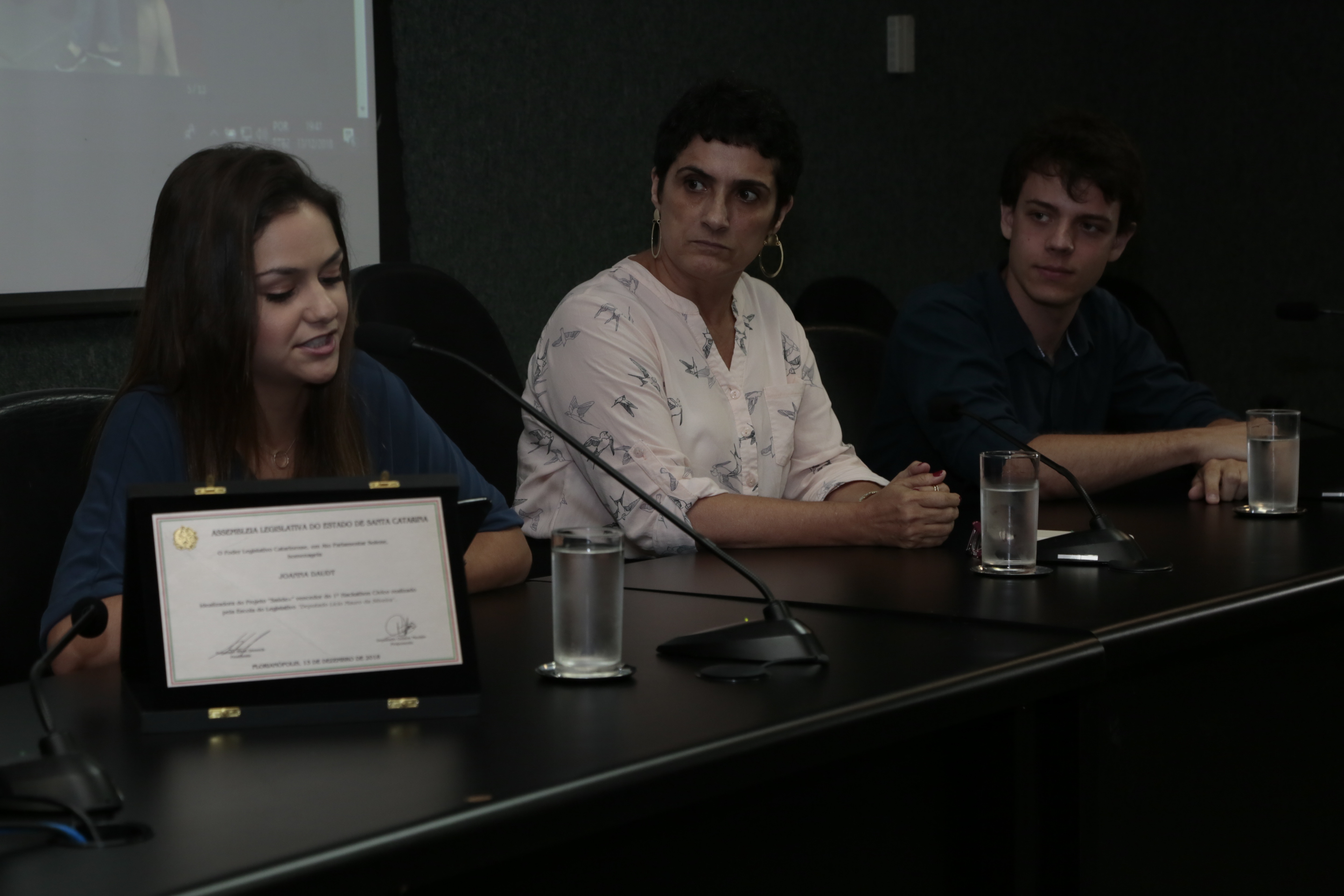Ato Parlamentar Solene - Primeiro Hackathon Cívico.