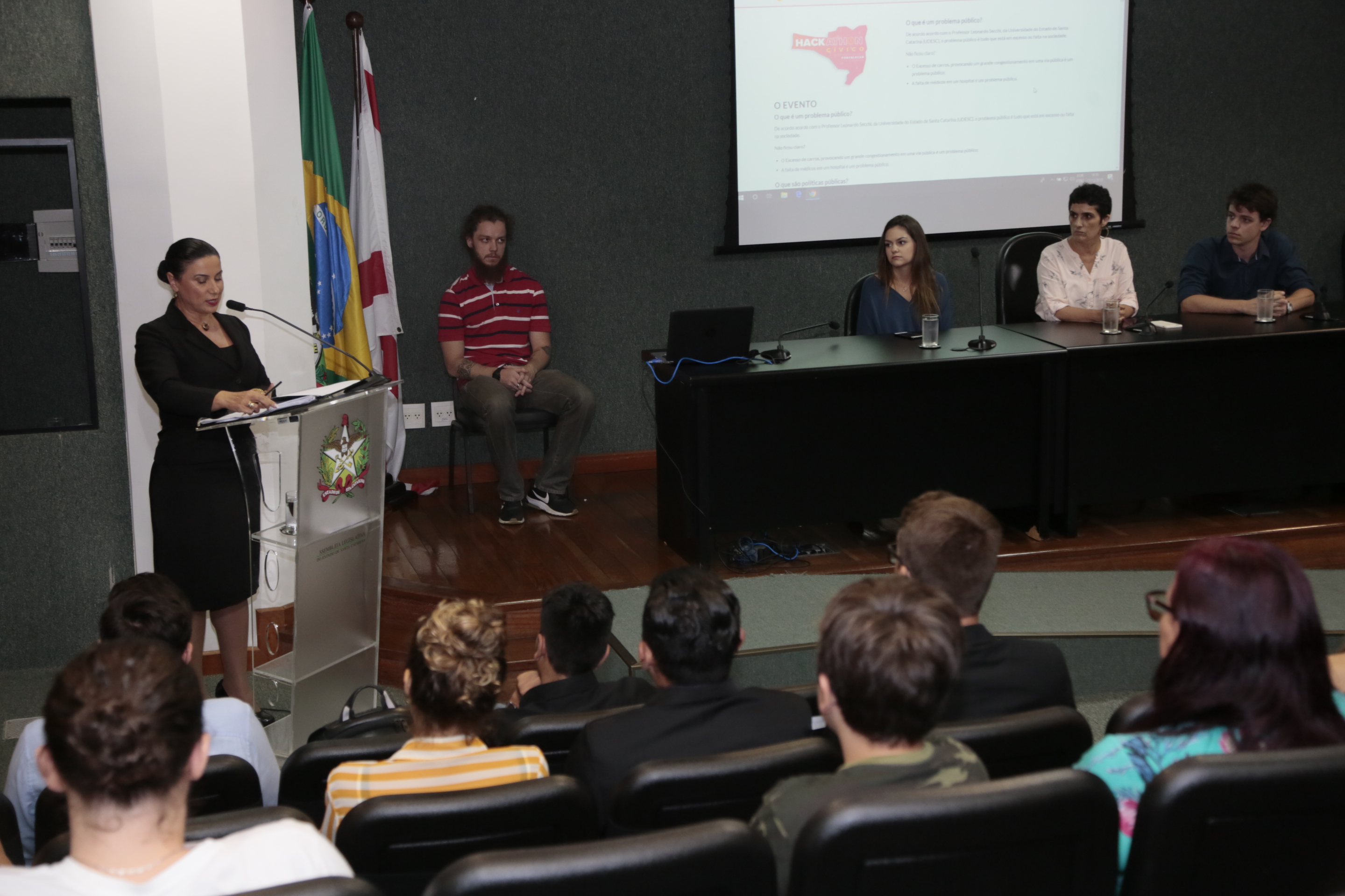 Ato Parlamentar Solene – Primeiro Hackathon Cívico