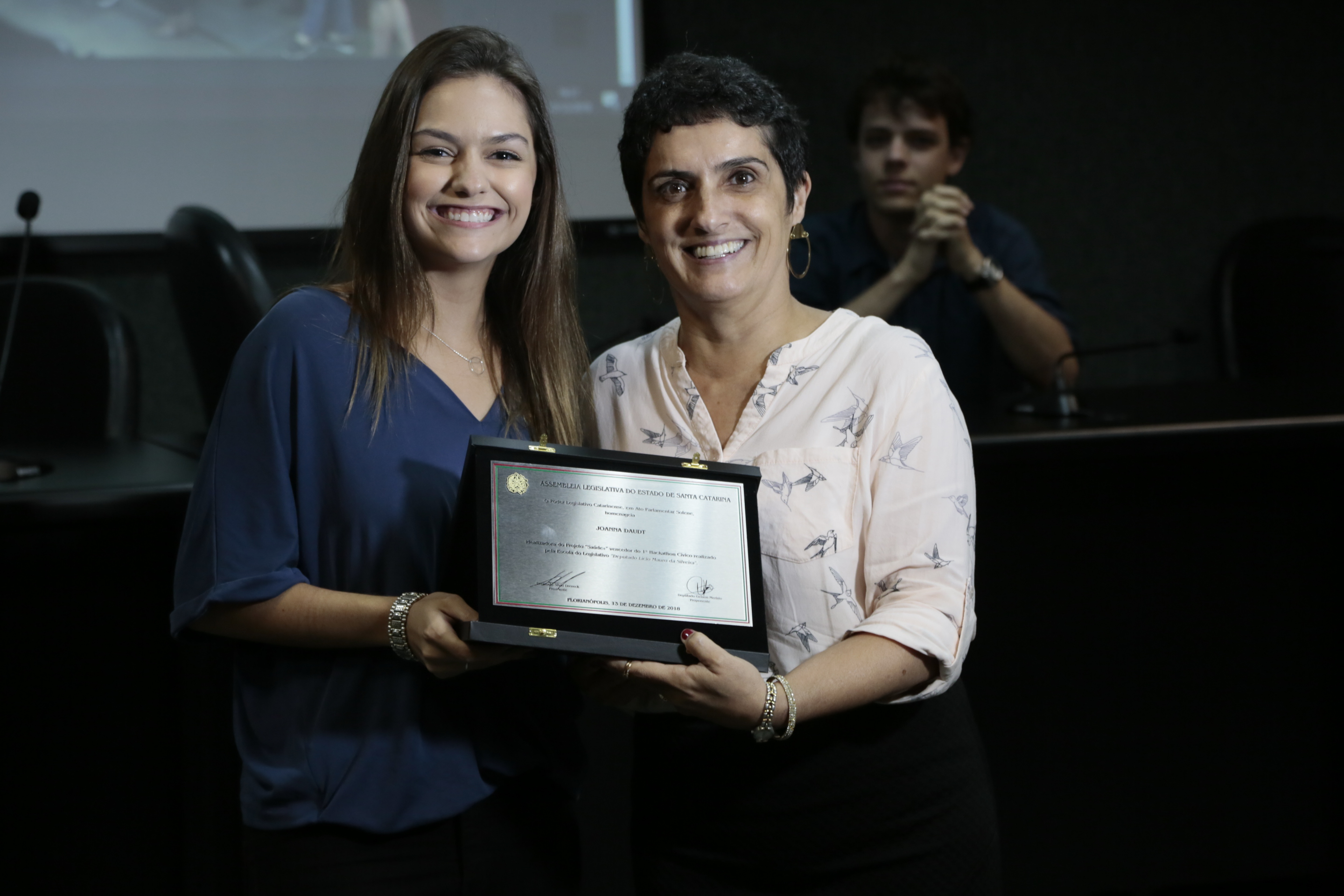 Ato Parlamentar Solene - Primeiro Hackathon Cívico.
