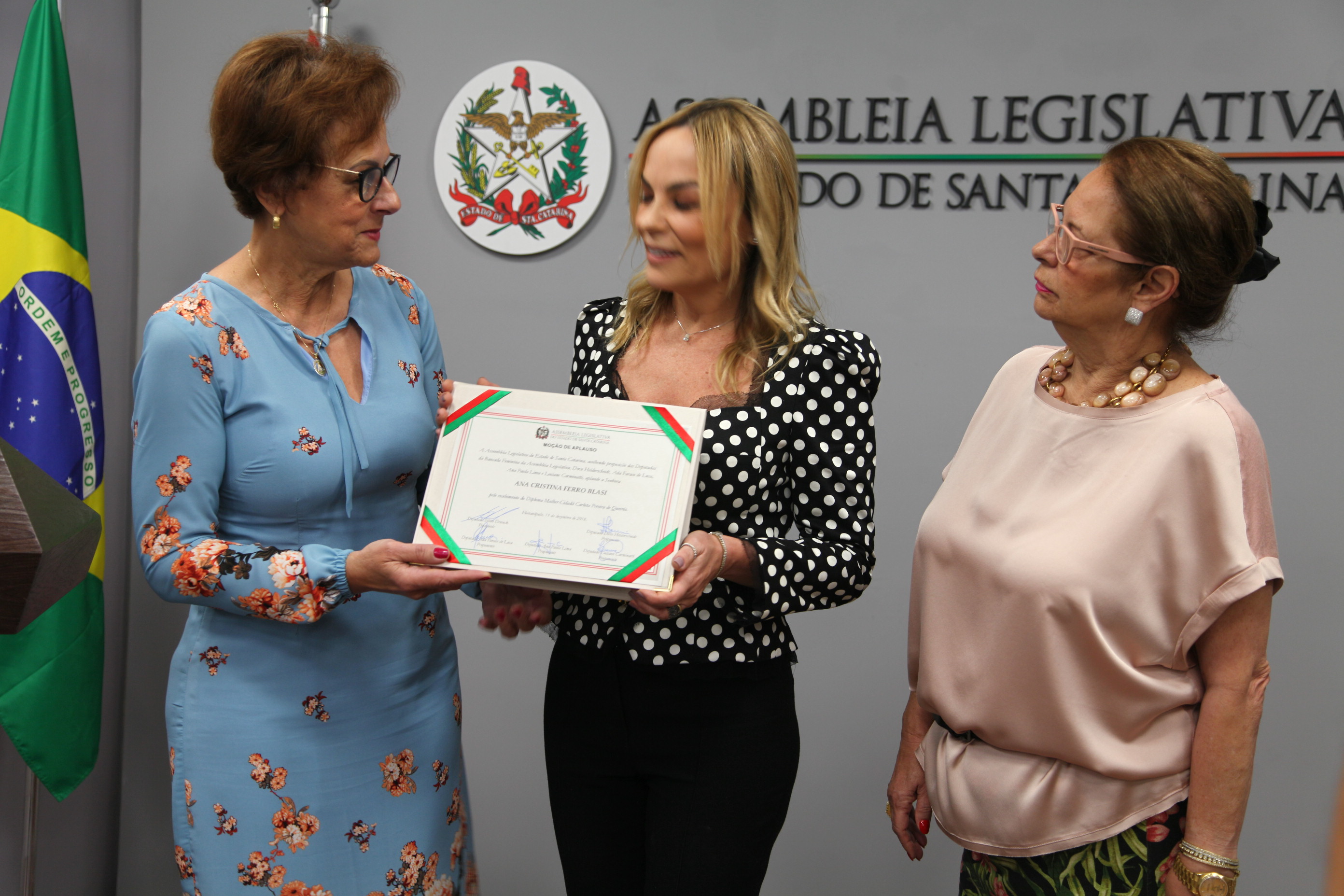 Moção de Aplauso - Ana Cristina Ferro Blasi