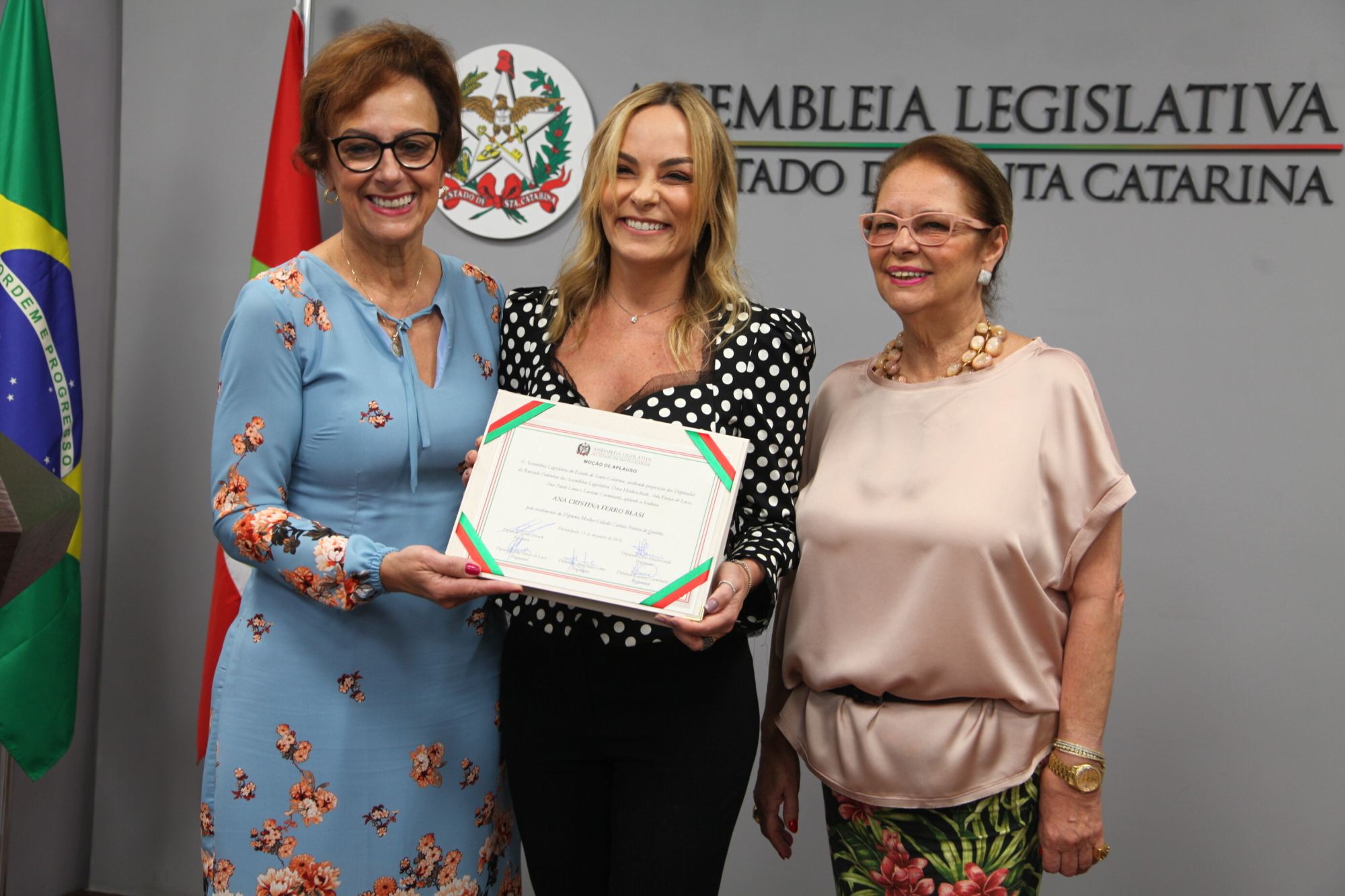 Assembleia concede Moção de Aplauso à advogada Ana Cristina Ferro Blasi