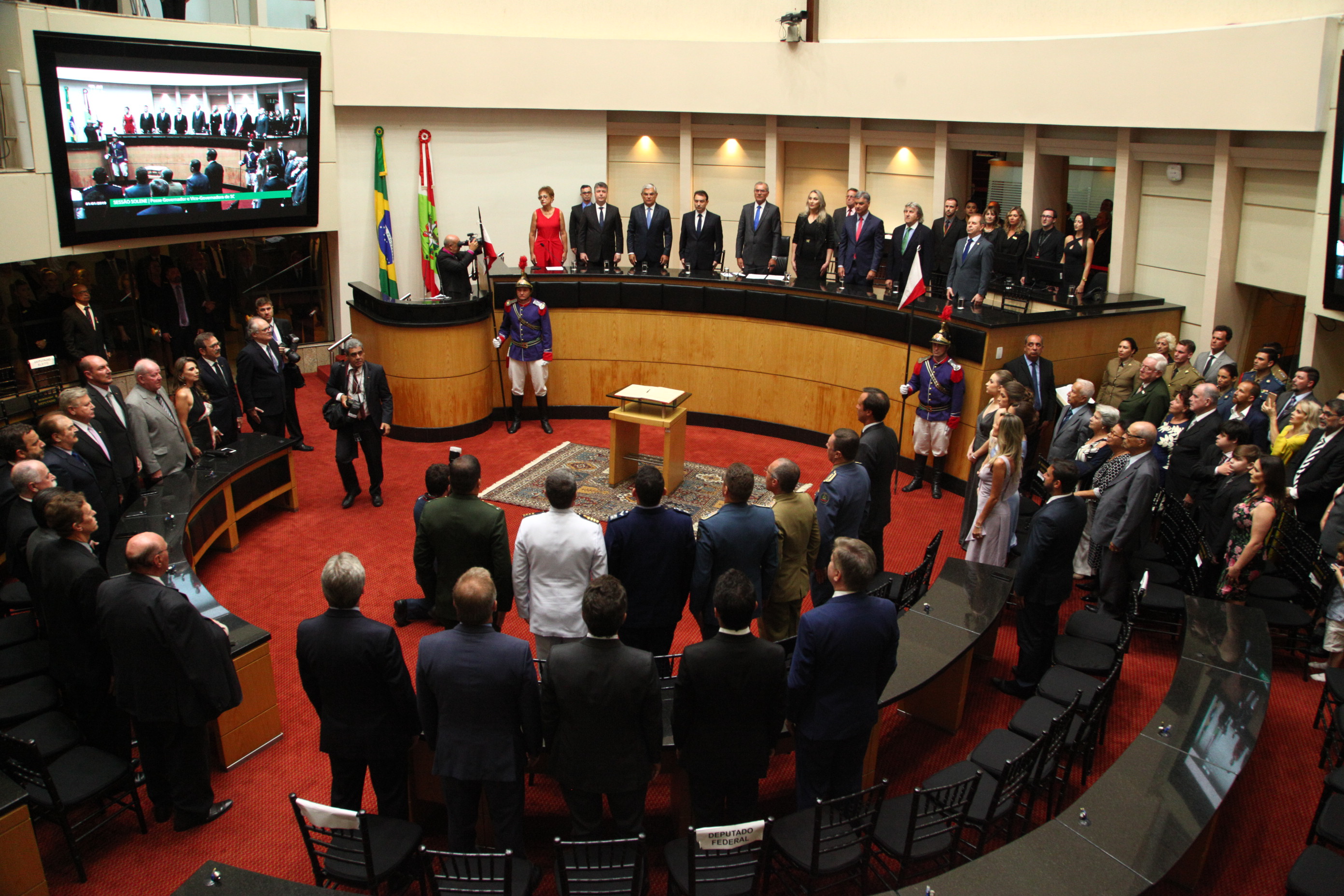 Sessão Solene de Posse do Governador Carlos Moisés da Silva