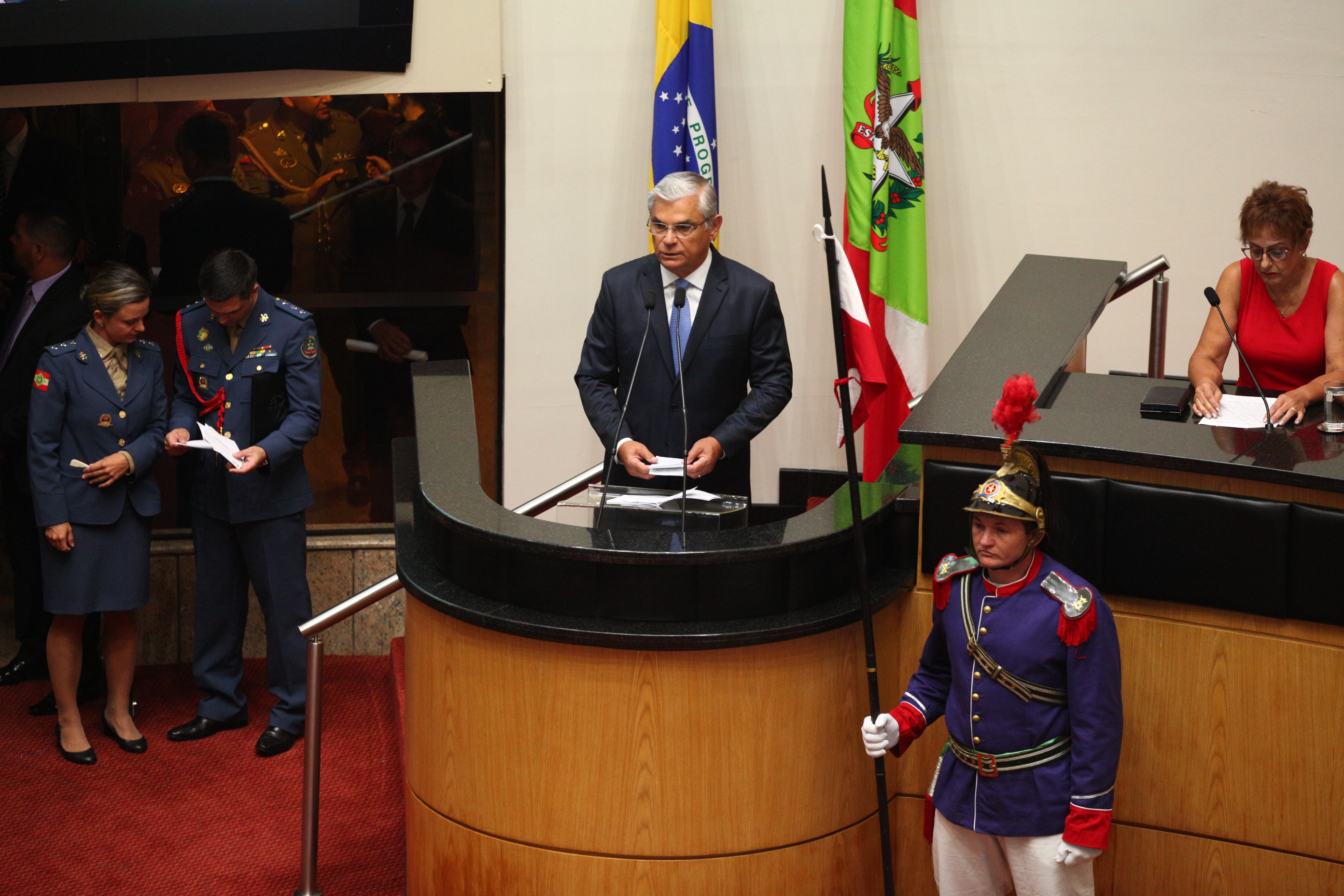 Sessão Solene de Posse do Governador Carlos Moisés da Silva
